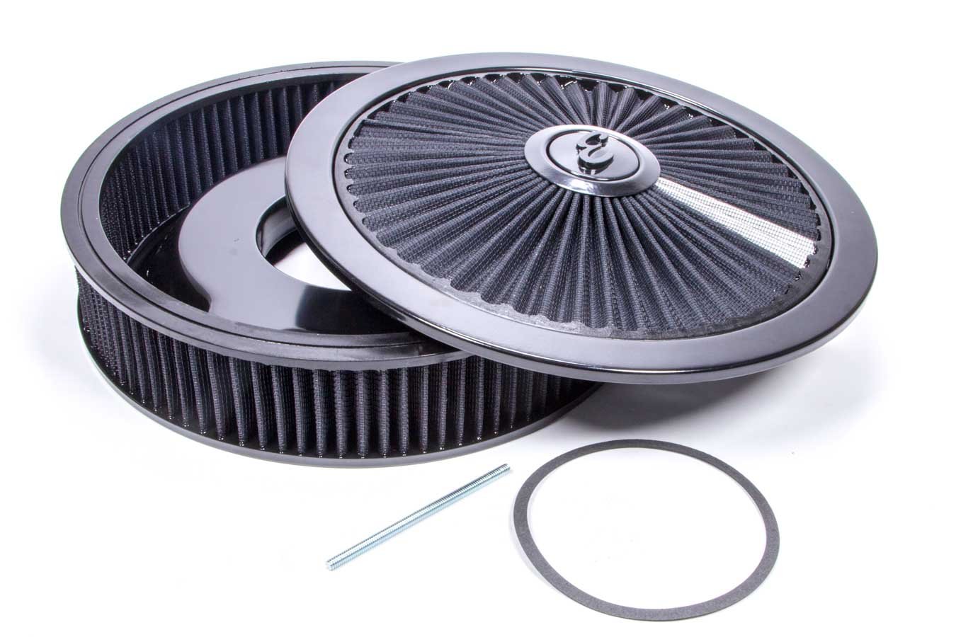 Edelbrock 43662 High-Performance Air Cleaner - Universal Fit for Classic & Muscle Cars - Improve Engine Airflow & Efficiency