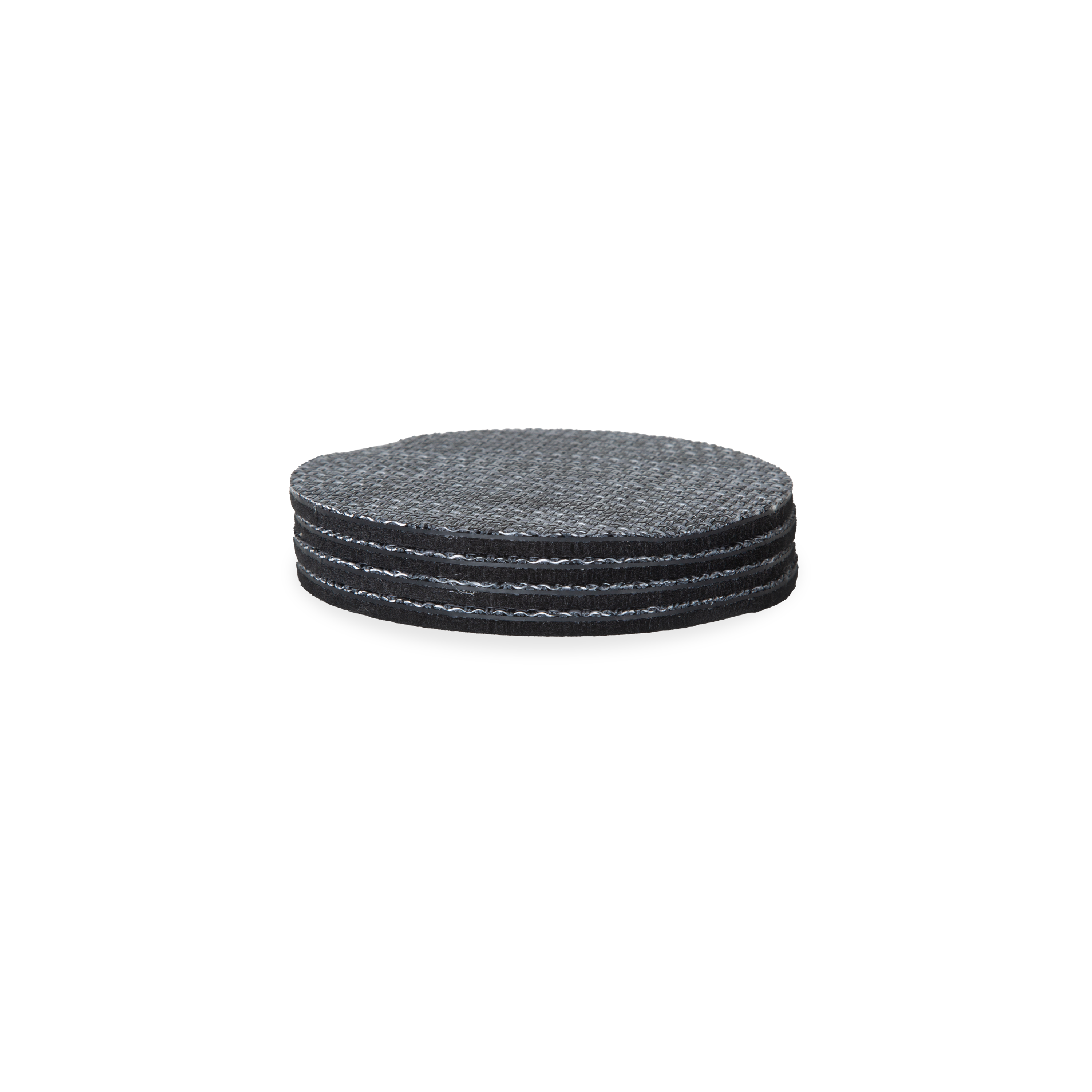 Mini Basketweave Coaster Set - 4-Pack Natural Rattan Drink Coasters for Coffee, Wine & Beverages - Perfect for Home, Office, and Outdoor Use