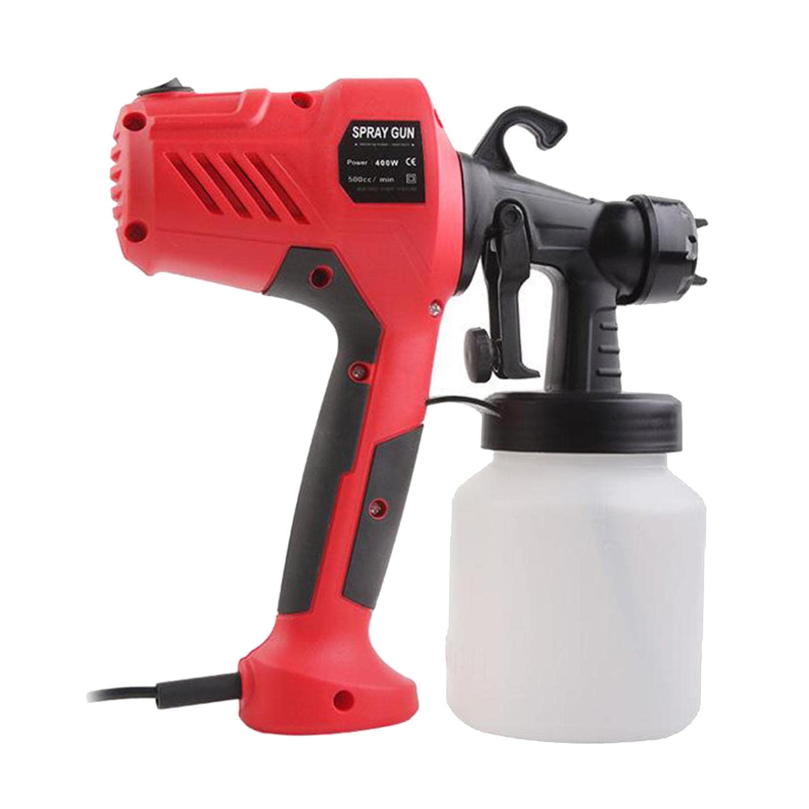 800W High Power HVLP Electric Paint Sprayer with 3 Adjustable Spray Patterns - Perfect for Fences, Cabinets, Furniture, Walls & DIY Home Projects