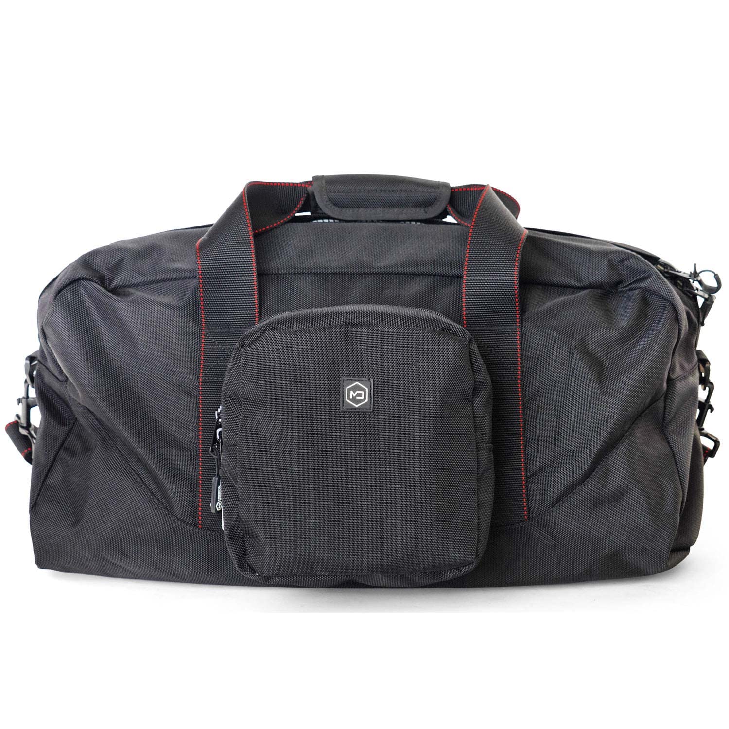 Mission Darkness X2 Faraday Duffel Bag with Detachable MOLLE Pouch (Gen 2) - Military-Grade RF Shielding for Electronics, Phones & Digital Forensics - Signal Blocking & Data Privacy Protection for Travel, EDC & Security Professionals