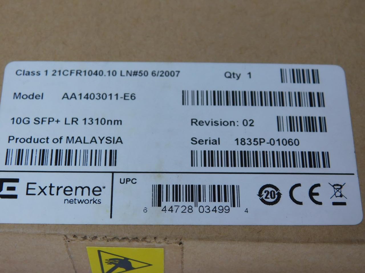 AA1403011-E6 Ethernet Transceiver T141171 - High-Speed Network Adapter for Home & Office Use