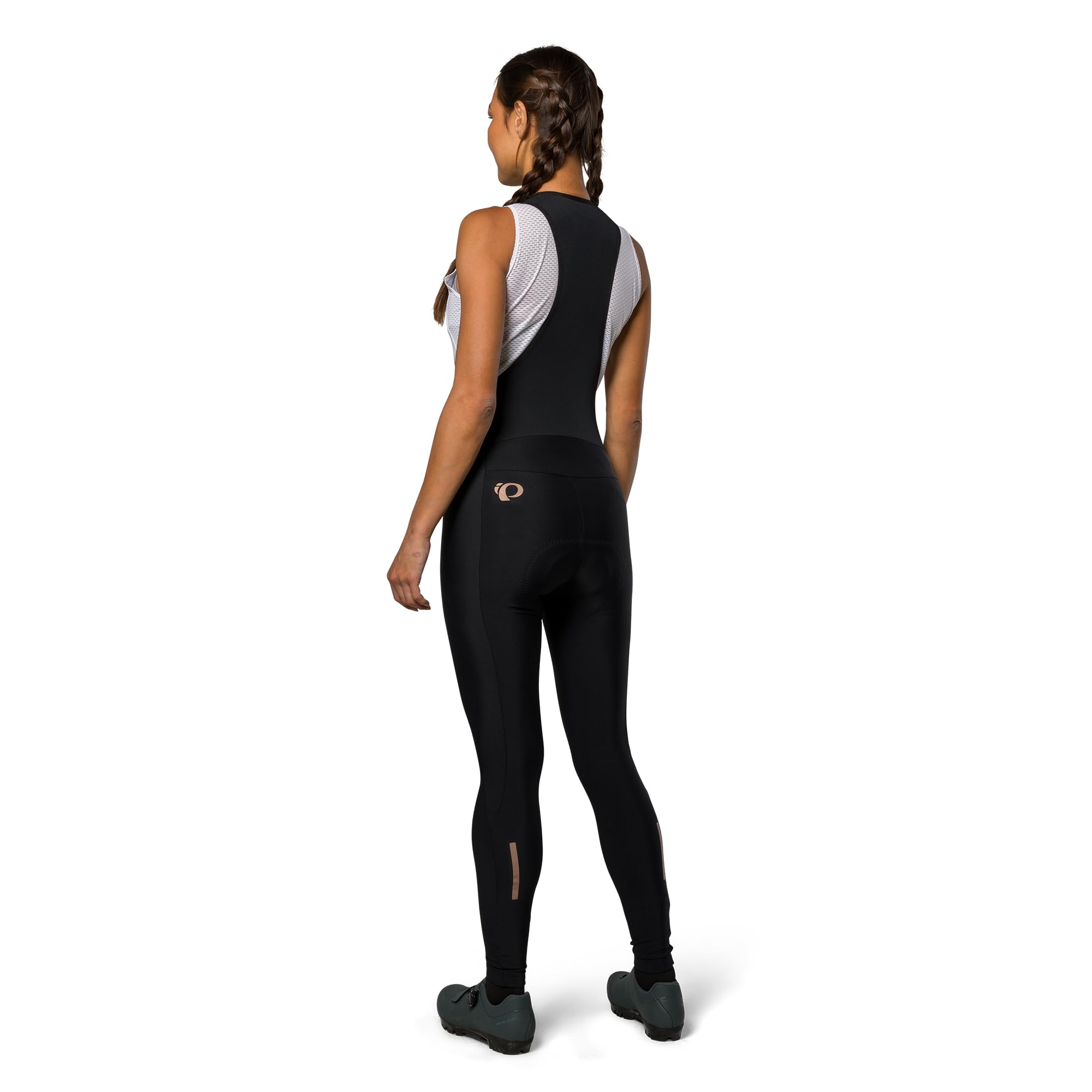 Pearl Izumi Women's Quest Thermal Cycling Bib Tights - Insulated Winter Bike Pants with High-Stretch Fabric & Select Levitate Chamois Padding for Cold Weather Road Biking and Indoor Training