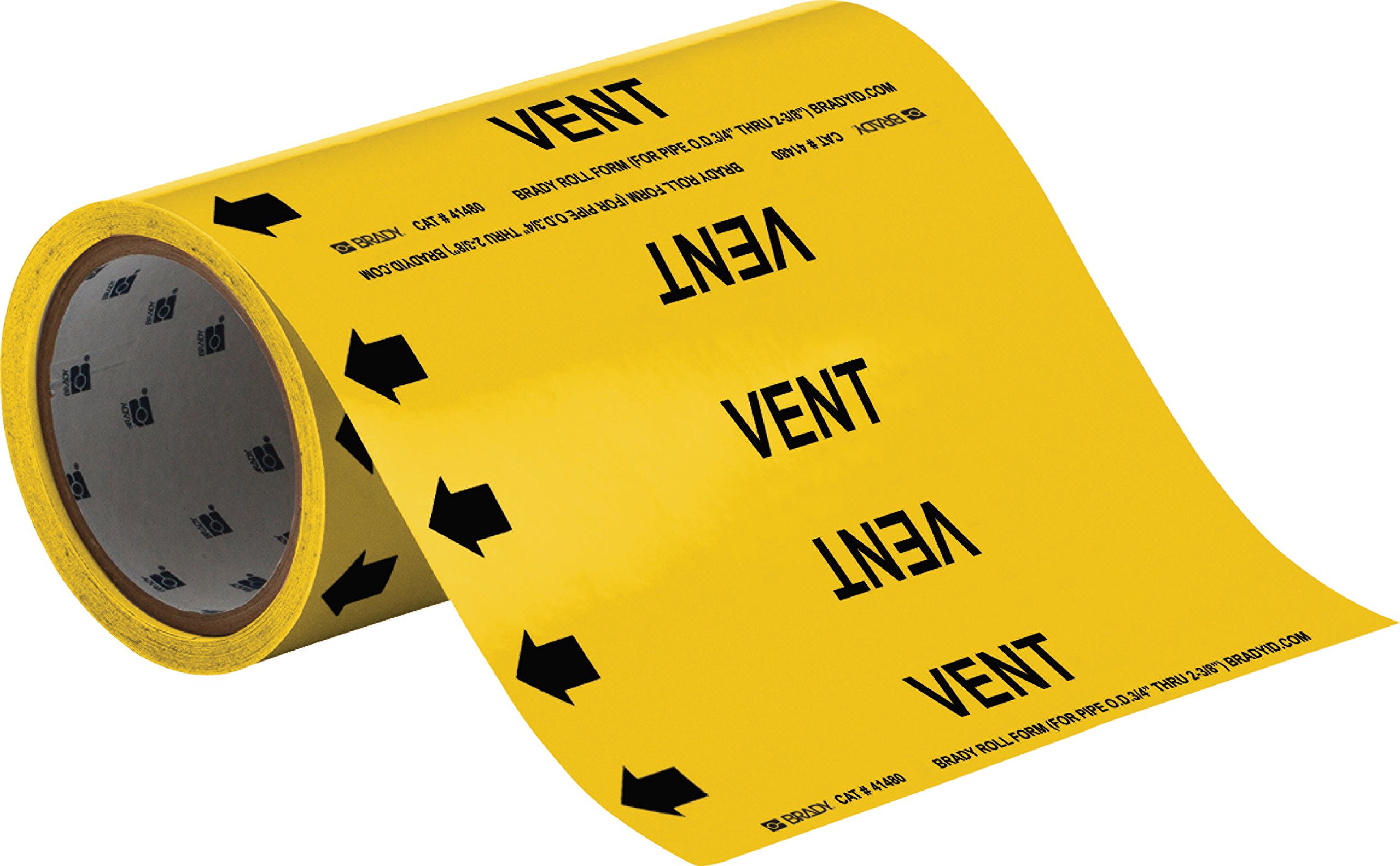 Brady 41480 Roll Form Pipe Markers - B-946, 8