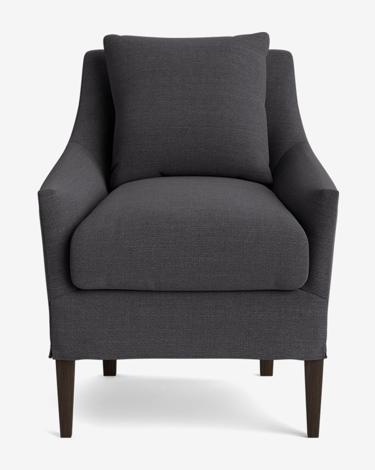 Sascha Slipcover Dining Chair - Washable Upholstered Seat Cover - Modern Farmhouse Style for Kitchen, Dining Room & Office - Comfortable & Stylish Home Decor
