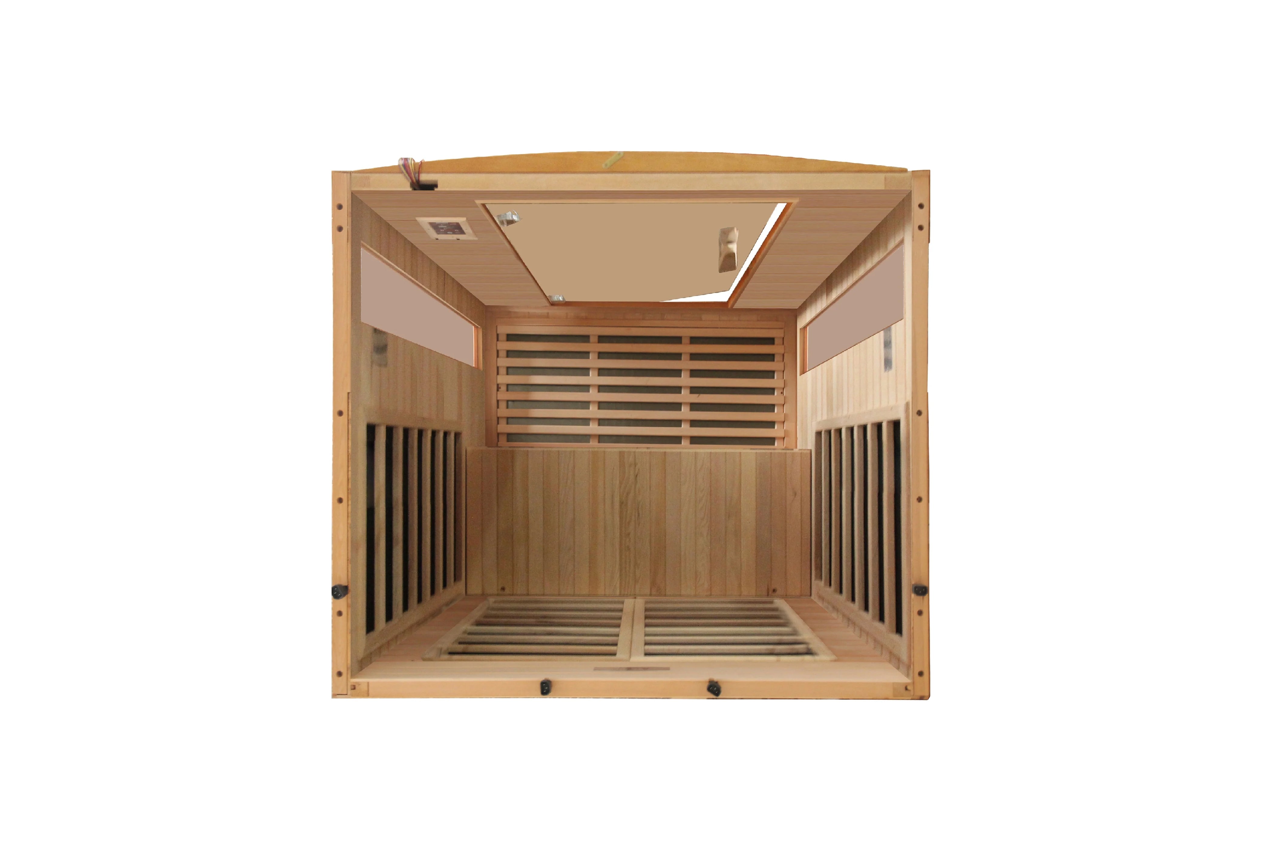 Dynamic Saunas Versailles Edition 2-Person Low EMF Far Infrared Sauna for Home Relaxation & Detox - Perfect for Couples Spa Therapy & Wellness Retreats