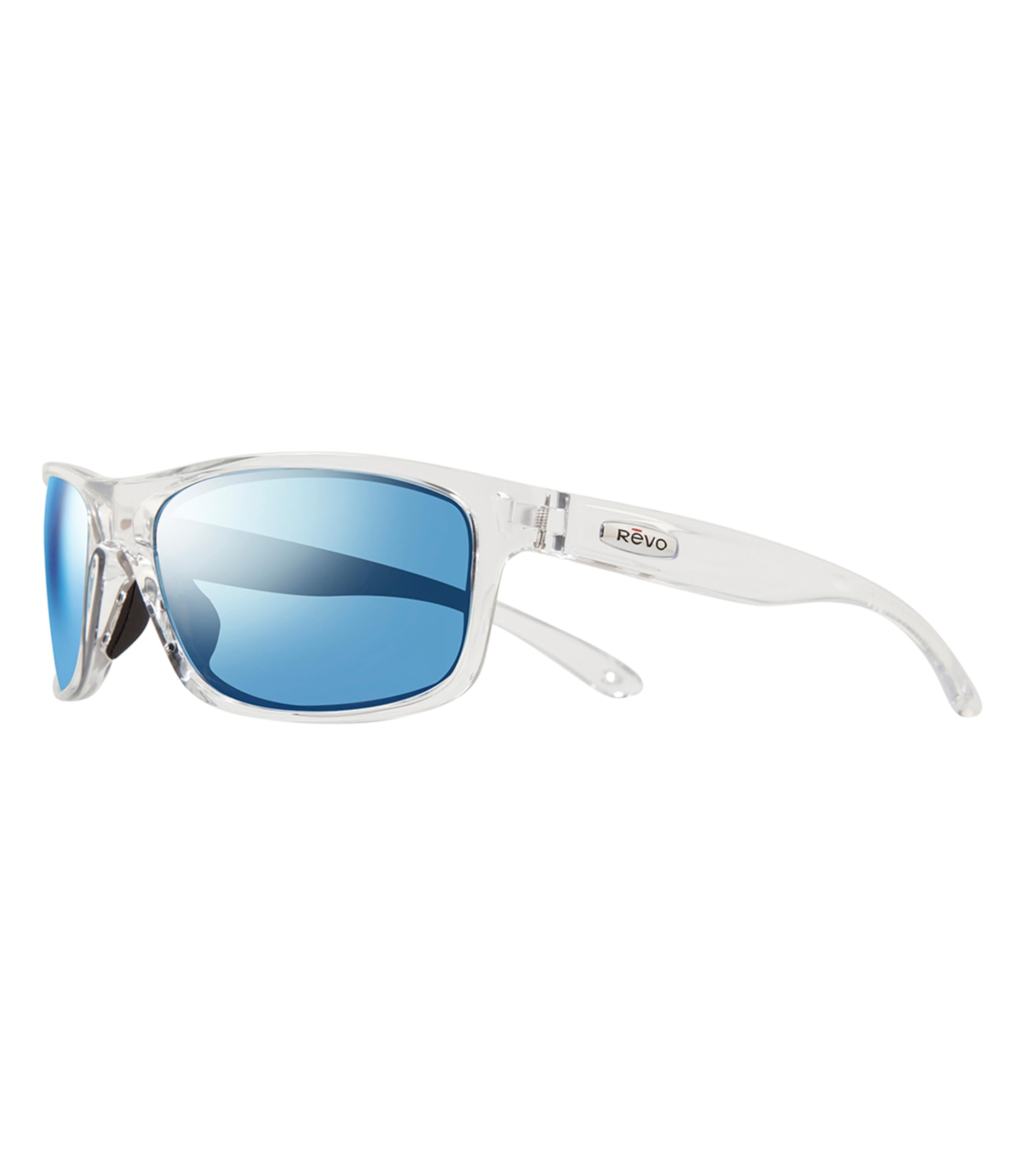 Revo Polarized Sunglasses for Men & Women - Sport Wrap Frame with Rectangle Design - UV Protection for Running, Cycling & Outdoor Activities