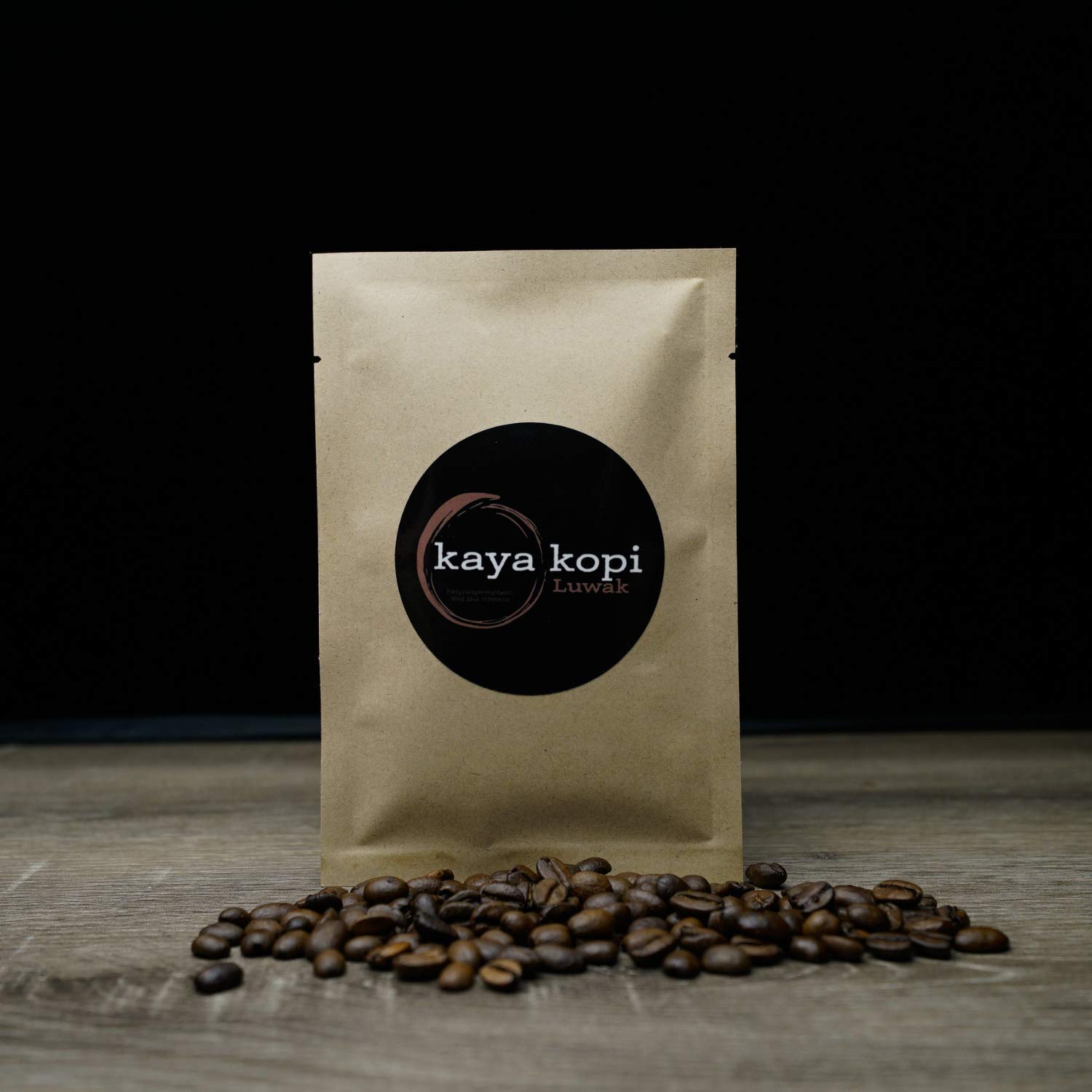 Premium Kopi Luwak Arabica Coffee Beans from Indonesia - 16oz Dark Roast Whole Bean Coffee, Wild Palm Civet Processed, Gourmet Specialty Coffee for Home Brewing, Gifts & Coffee Lovers