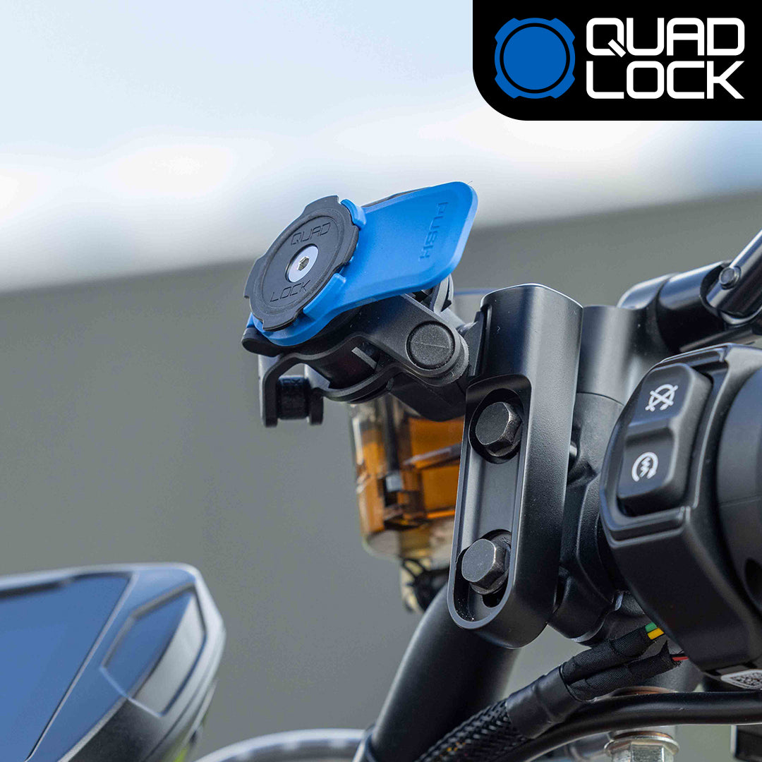 Premium Motorcycle Brake and Clutch Lever Mount Bracket - Heavy Duty CNC Aluminum for Harley, Honda, Yamaha - Perfect for Street Bikes, Cruisers, and Off-Road Adventures