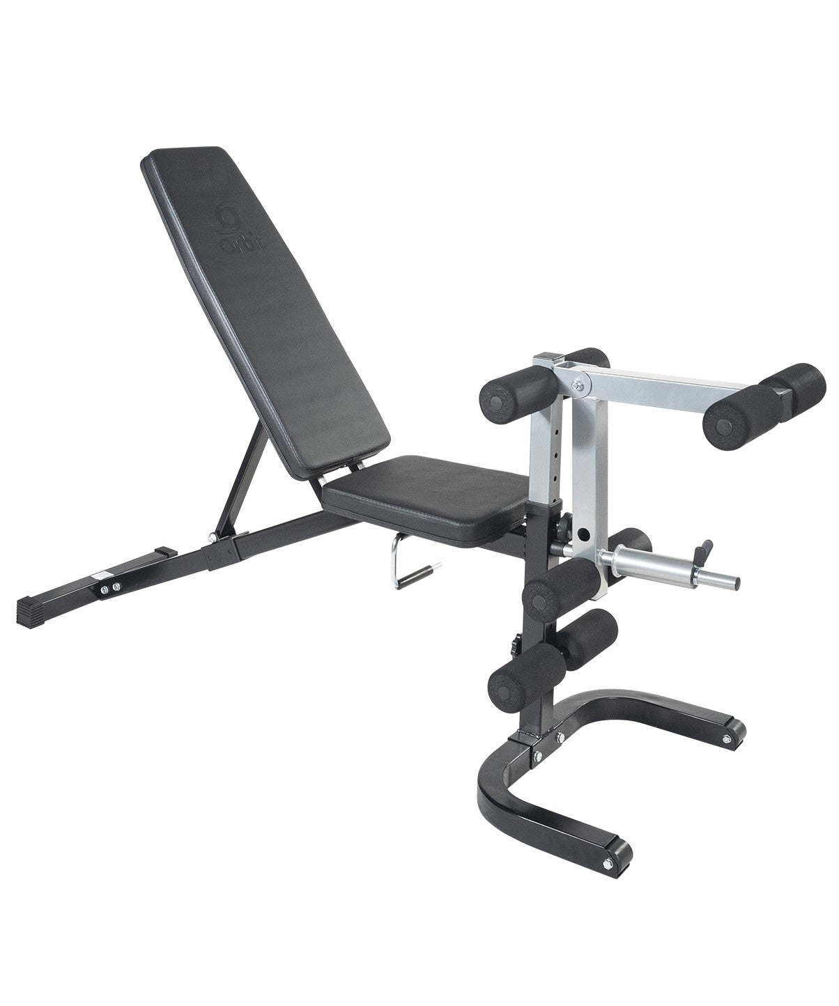 Adjustable Weight Bench for Home Gym - Flat/Incline/Decline with Leg Developer & Arm Curl Attachments - Perfect for Strength Training & Full Body Workouts
