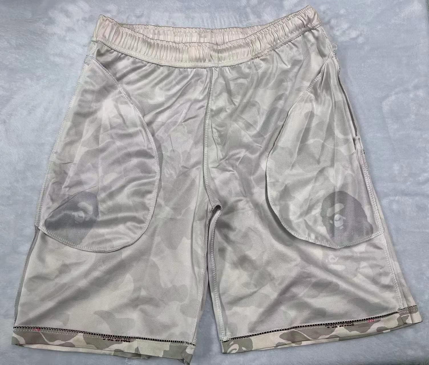 Shark Camo Unisex Quick-Dry Sports Shorts - Lightweight Casual Swim Trunks for Men & Women - Perfect for Beach, Swimming, Gym & Outdoor Activities