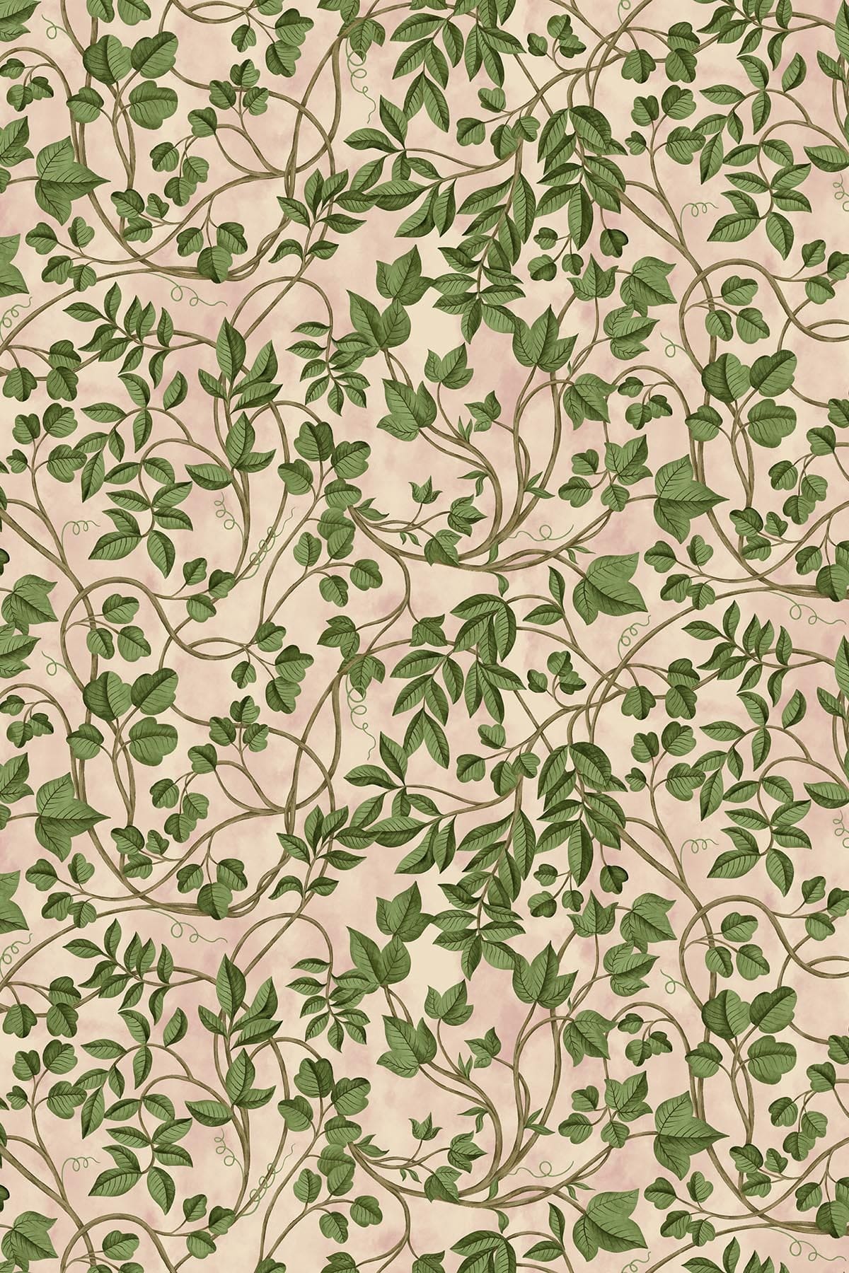 Botanic Leaves Pink - Artificial Foliage for Home Decor, Wedding Centerpieces & DIY Crafts - Perfect for Indoor & Outdoor Use
