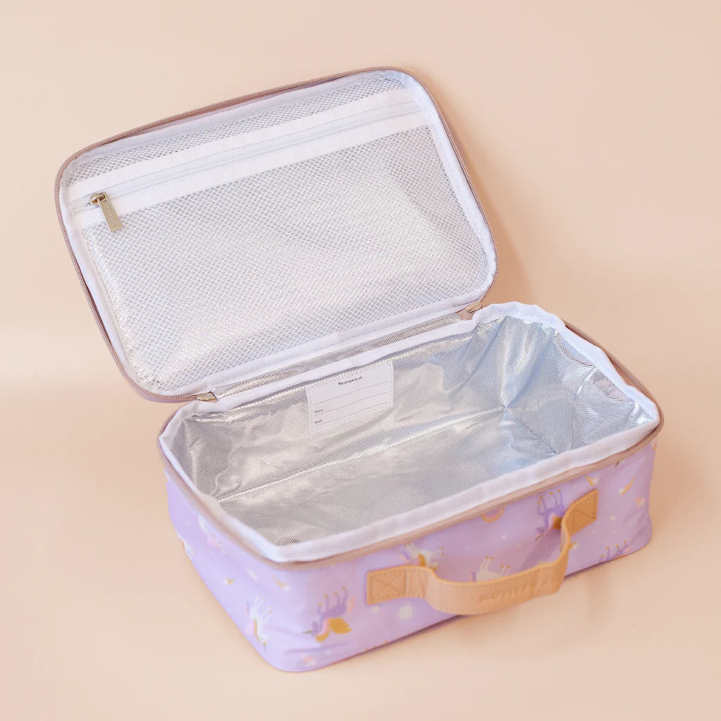 Premium Unicorn Insulated Lunch Bag for Kids - Leakproof & Reusable Thermal Food Container - Perfect for School, Work, Picnics & Outdoor Activities