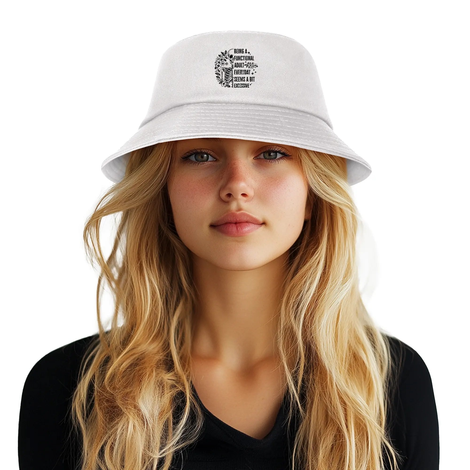 Functional Adult Bucket Hat - Stylish & Comfortable Sun Protection for Outdoor Activities, Travel & Daily Wear