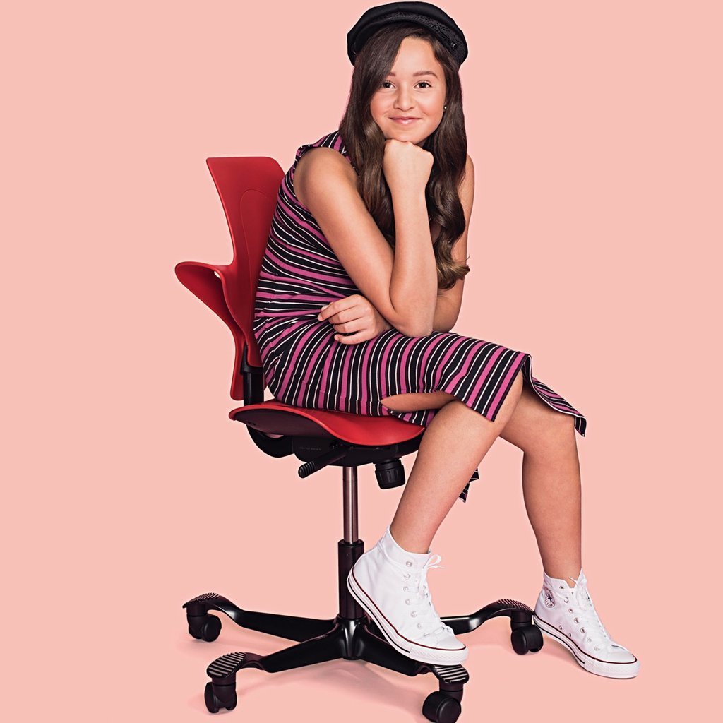 HÅG Capisco Puls 8010 Ergonomic Office Chair - Adjustable Height & Tilt for Home & Workspace - Perfect for Standing Desks, Gaming & Long Work Sessions