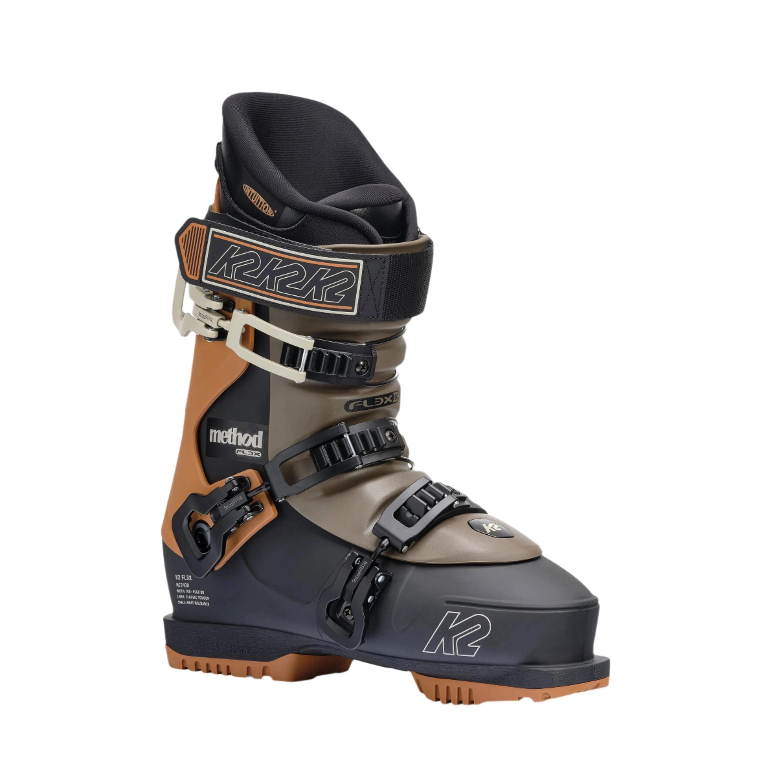 K2 Method Ski Boots 2025 - High-Performance Alpine Ski Boots for Men & Women - Perfect for All-Mountain Skiing & Freeride Adventures