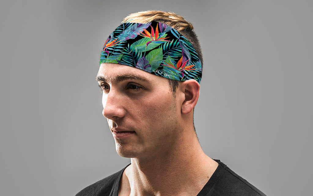 Jungle Fire Big Bang Lite Headband - Adjustable & Comfortable Headband for Running, Yoga, Workouts & Outdoor Activities