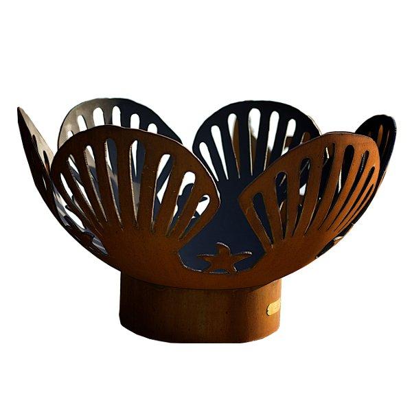 Portable Barefoot Beach Fire Pit for Outdoor Camping, Backyard & Patio - Smokeless Stainless Steel Fire Bowl for Bonfires, Parties & Relaxation