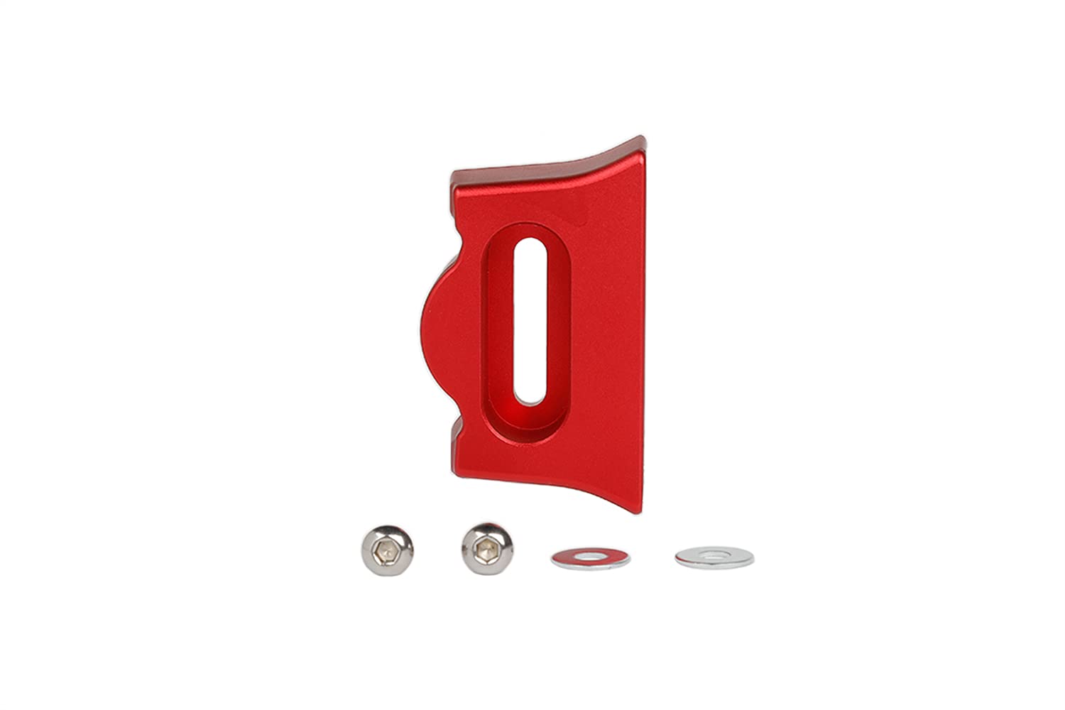 Jeep Wrangler JL Tailgate Limiter Stopper (2018-2021) - Heavy Duty Rear Door Bumper Cushion Stop, Durable Metal Inner Accessories in Red - Perfect for Off-Roading, Camping & Tailgating
