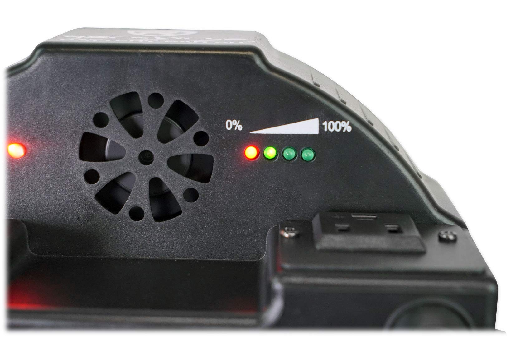 Rockville PAR 50 Rechargeable LED DMX DJ Wash Lights with Remote Control & Carrying Bag - Professional Stage Lighting for Clubs, Weddings, and Live Events