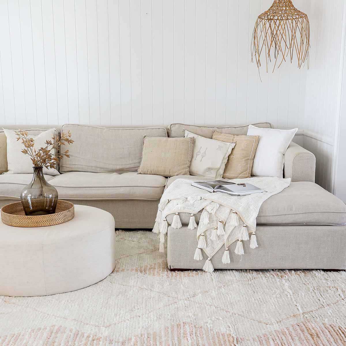 Frankie Tribal PET Rug - Eco-Friendly Non-Slip Pet Mat for Dogs & Cats - Perfect for Living Room, Bedroom, or Pet Play Area