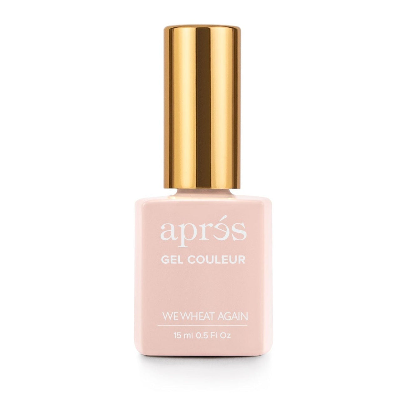 Apres Gel Nail Polish - We Wheat Again - Long Lasting Vegan Gel Polish for Nails - Perfect for Manicures, Pedicures & DIY Nail Art at Home