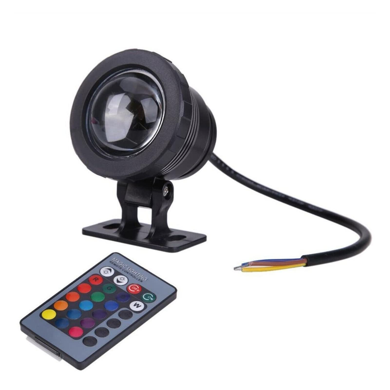 Xinxinchaoshi RGB IP68 Waterproof LED Underwater Pond Lights - Submersible Fountain, Pool, Aquarium, Garden & Bathtub Spotlight - 12V 85-265V Outdoor Lighting for Decoration & Ambiance