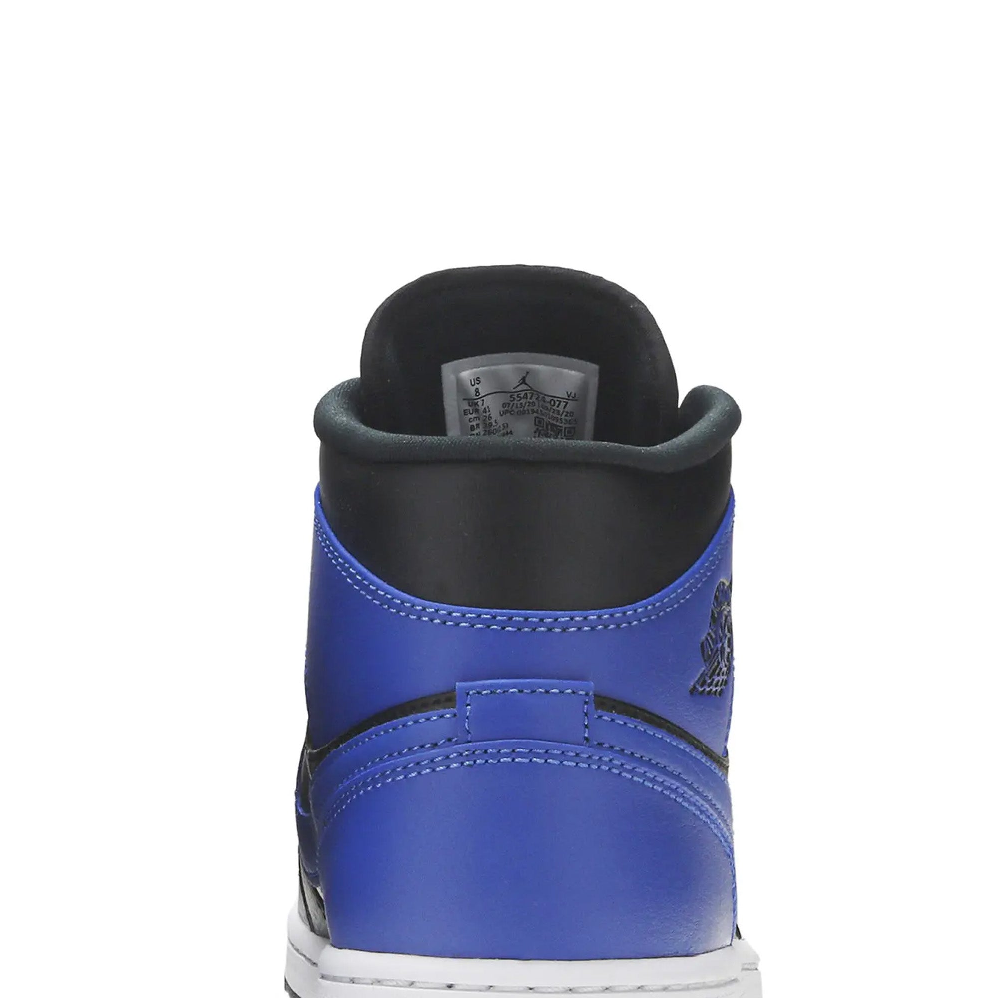 Air Jordan 1 Mid 'Hyper Royal' Men's Basketball Shoes - Stylish Sneakers for Casual Wear, Street Fashion & Sports Performance