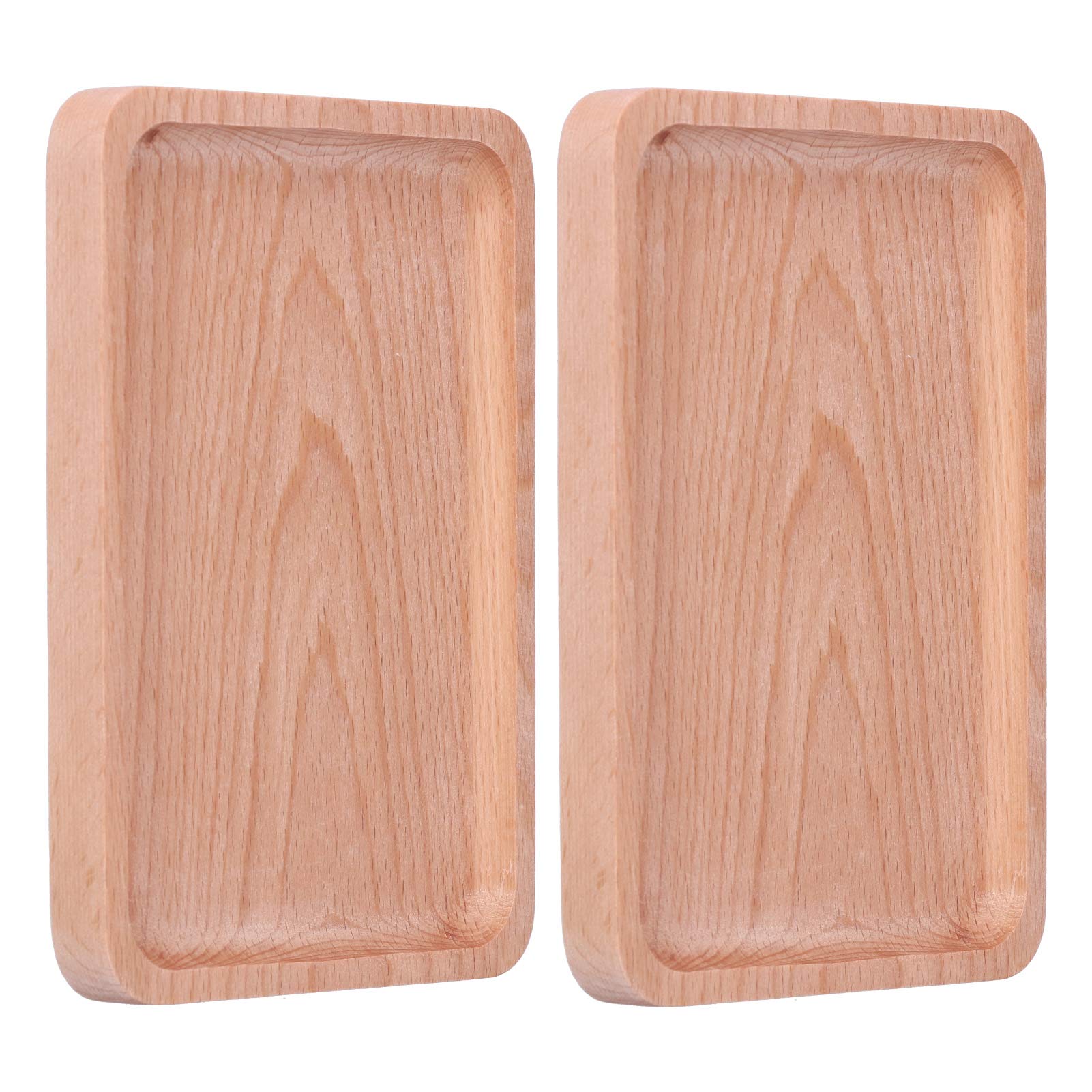 Eco-Friendly Wooden Serving Tray - Durable, Non-Toxic & Space-Saving for Home Entertaining, Parties & Daily Use