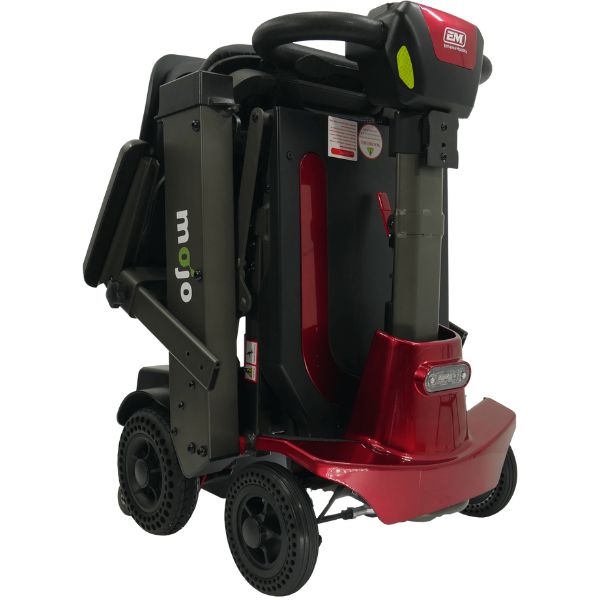 MOJO Automatic Folding Scooter - Lightweight & Portable Mobility Scooter for Adults & Seniors - Perfect for Travel, Shopping & Outdoor Adventures