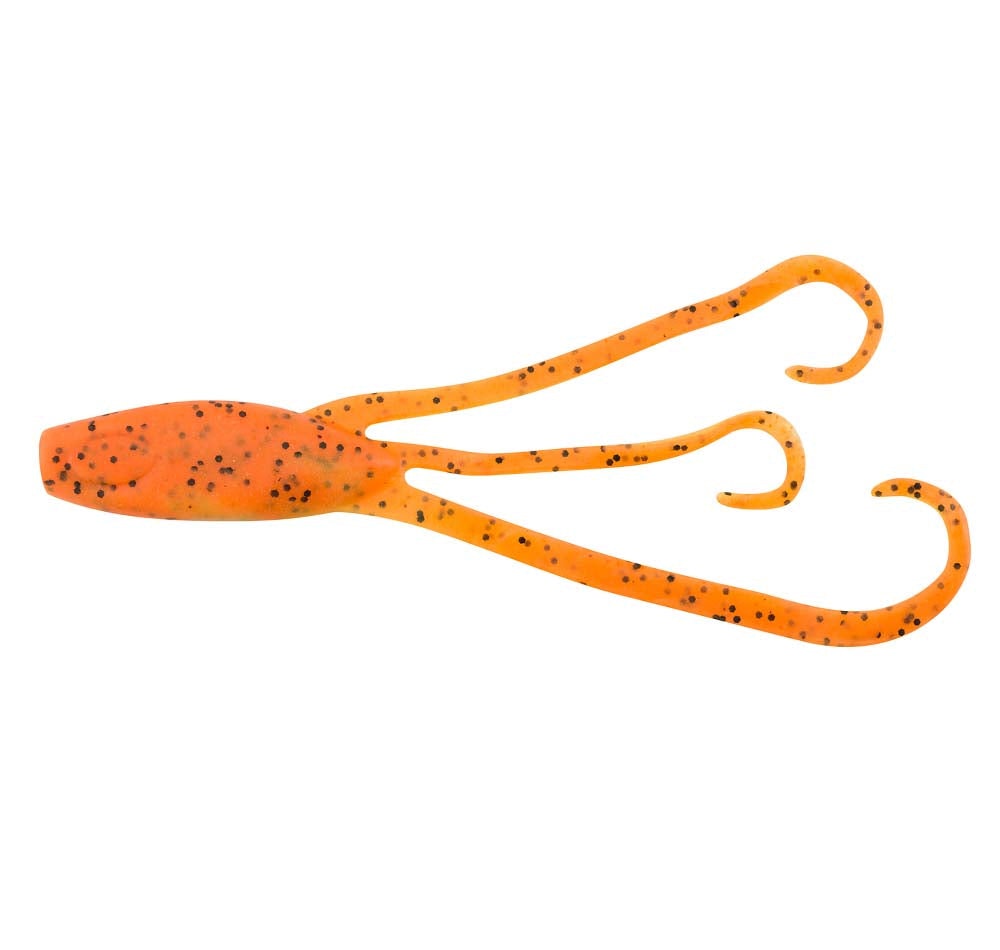Berkley Gulp Squid Vicious 6 Soft Plastic Fishing Lures - Saltwater & Freshwater Bait for Bass, Trout, and Walleye - Perfect for Kayak Fishing and Shore Casting