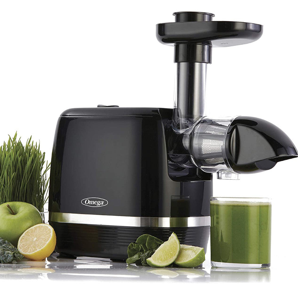 OMEGA Cold Press 365 Juicer Slow Masticating Extractor H3000R - High Nutrient Juice for Healthy Lifestyle - Perfect for Home, Gym & Office Use