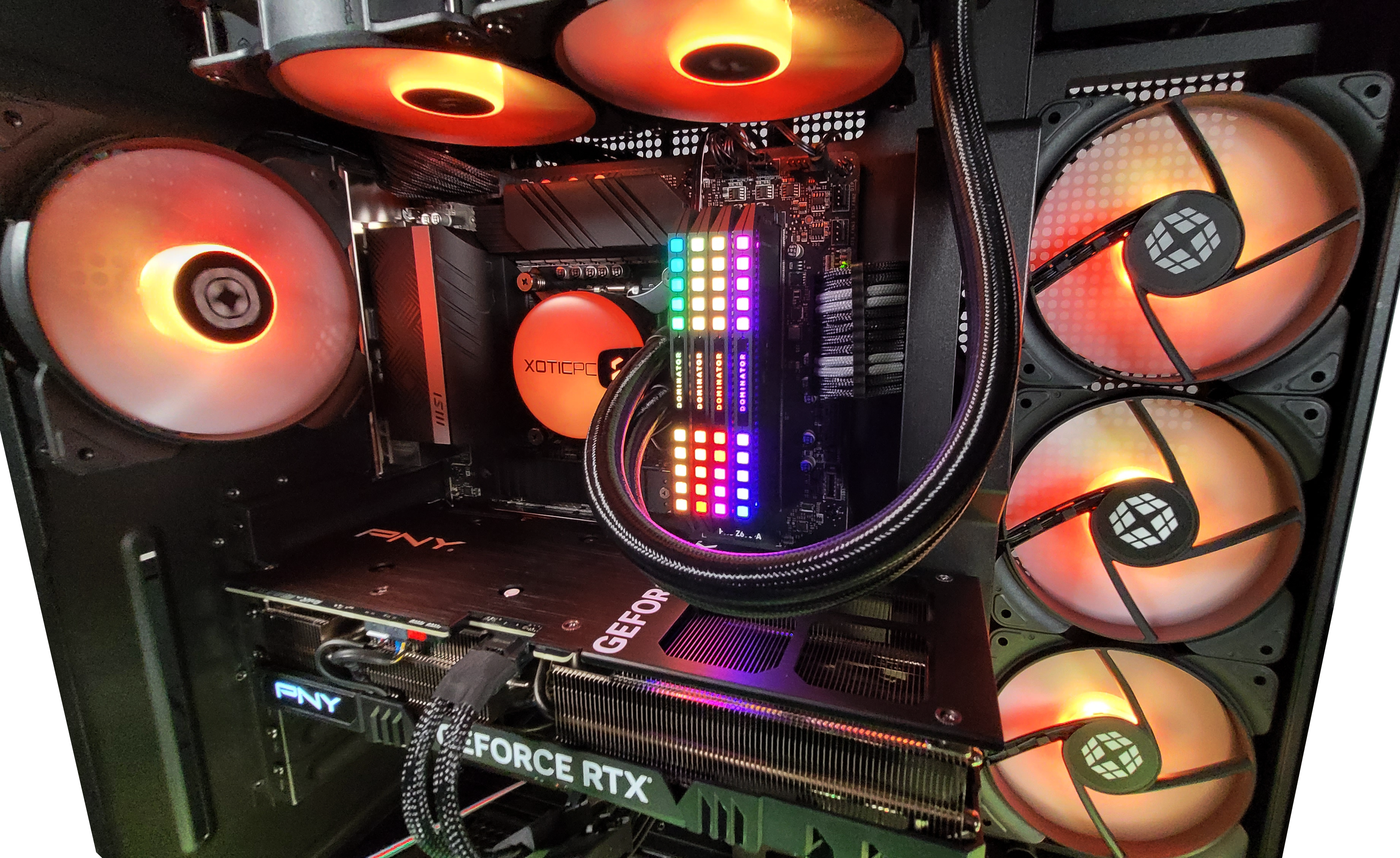 XOTIC PC GX11 H9 Flow High-Performance Gaming Desktop Computer - Intel Core i9, RTX 3080, 32GB RAM, 1TB SSD - Perfect for 4K Gaming, VR, Streaming & Content Creation