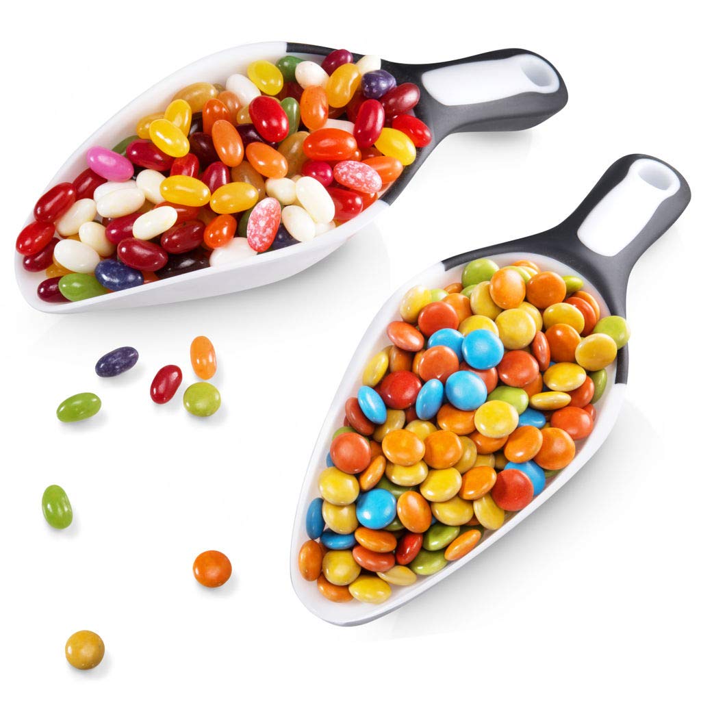 Stainless Steel Large Scooper for Dry Goods - 1-Pack Ice Scoop for Ice Machine, Flour & Coffee Measuring Scoop - Dishwasher Safe Pet Food Scoop for Dog & Cat - Perfect for Kitchen, Pantry, Baking & Coffee Brewing