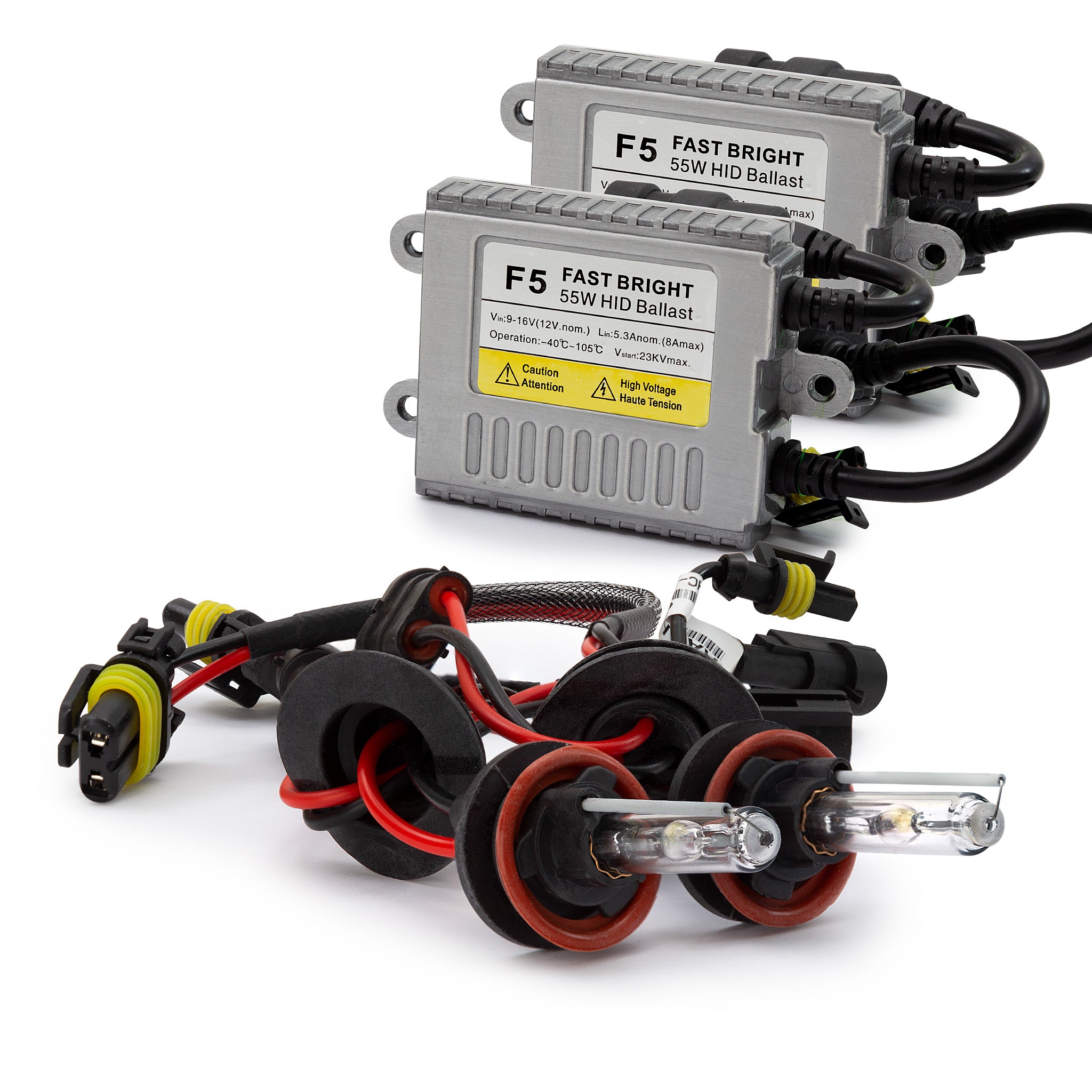 H8 HID Conversion Kits – High-Intensity Discharge Bulb Upgrade for Cars, Trucks & Motorcycles – Improve Night Driving Visibility & Safety