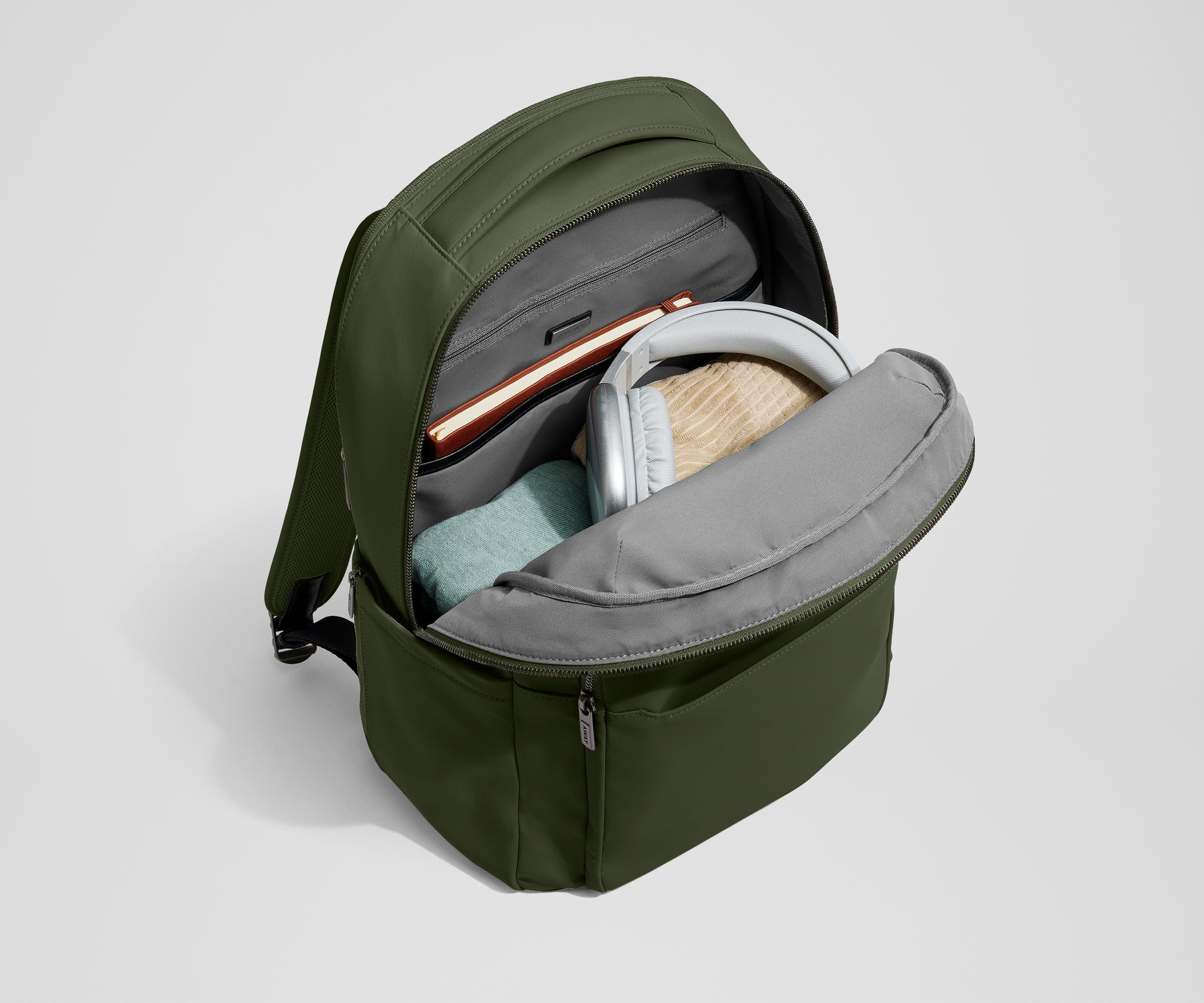 Stylish Olive Green Commuter Backpack for Men & Women - Perfect for Work, Travel & Daily Use