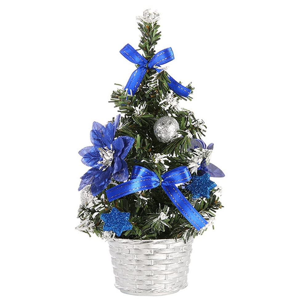 Mini Artificial Christmas Tree - 20cm Desktop Decor for Xmas & New Year