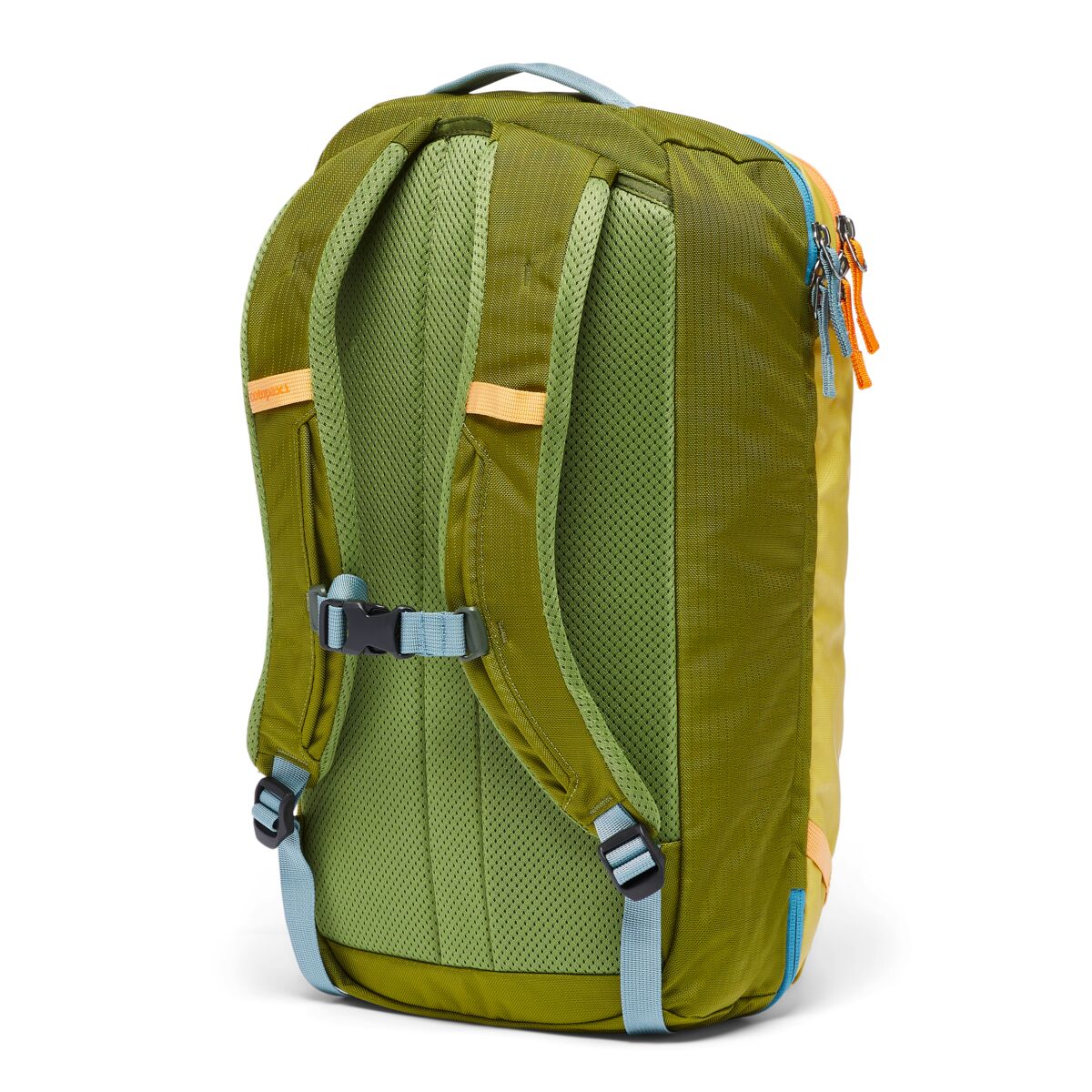 Cotopaxi Allpa Mini 20L Travel Backpack - Lightweight Carry-On Hiking Daypack for Women & Men, Water-Resistant Lemongrass/Cedar Color - Perfect for Camping, Air Travel & Outdoor Adventures