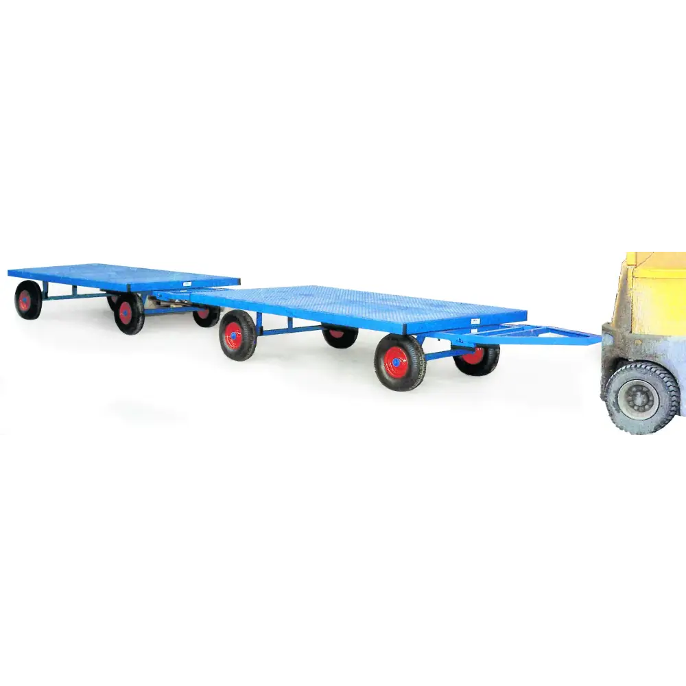 4 Wheel Steering Ackerman Trailers for Heavy-Duty Towing & Off-Road Hauling - Perfect for Construction, Farming & Outdoor Adventures