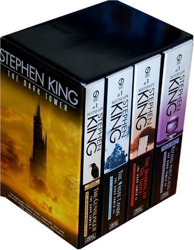 The Dark Tower Boxed Set (Books 1-4) - First Edition Hardcover Collection by Stephen King | Perfect for Fantasy Book Lovers & Stephen King Fans - Great for Gifts, Book Clubs, and Home Library Displays