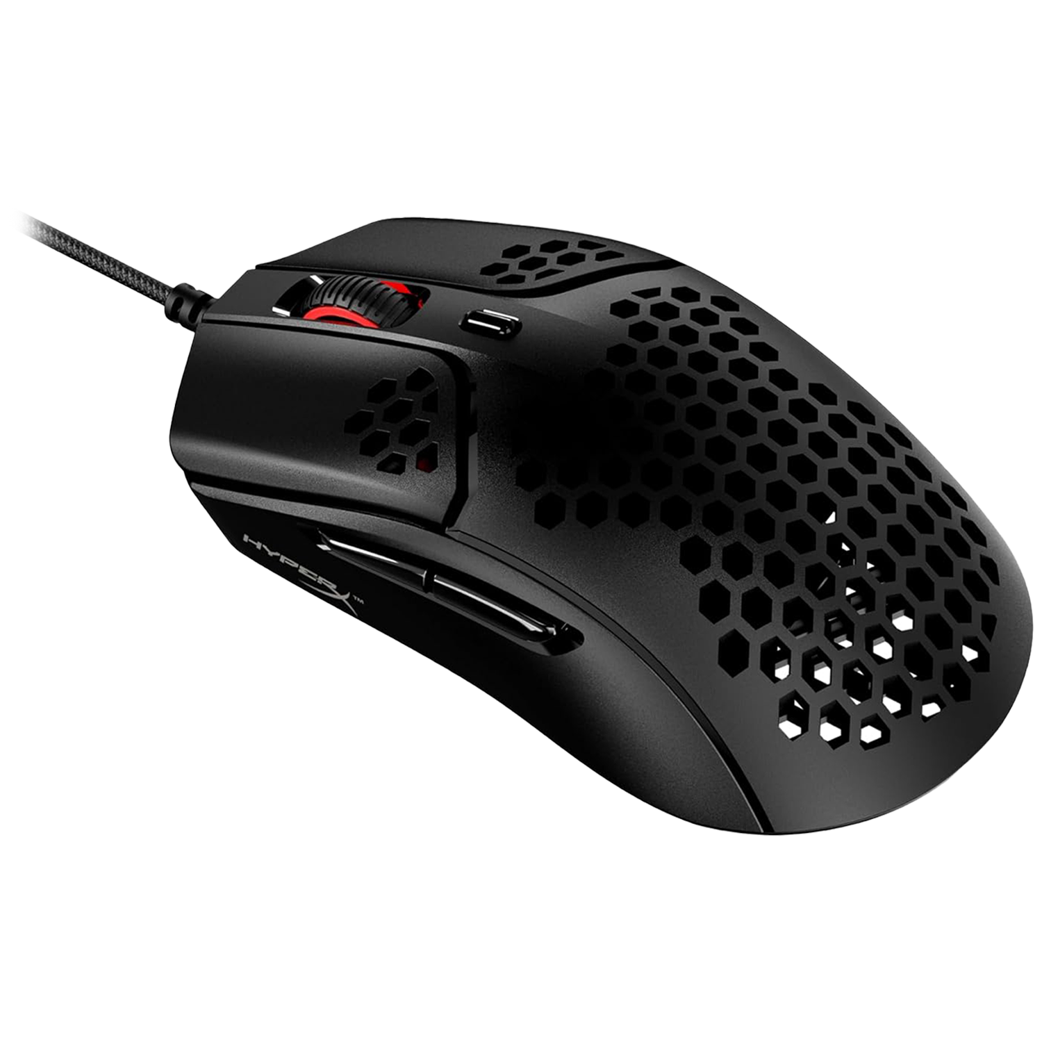 HyperX Pulsefire Haste Gaming Mouse - Lightweight Honeycomb Design, 59g Ultra-Light, 16K DPI Optical Sensor - Perfect for FPS, MOBA & Esports Gaming