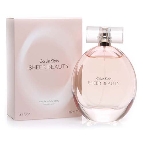 Calvin Klein CK Beauty Sheer Eau de Toilette 100ml for Women - Floral Fresh Fragrance for Daytime Wear & Special Occasions