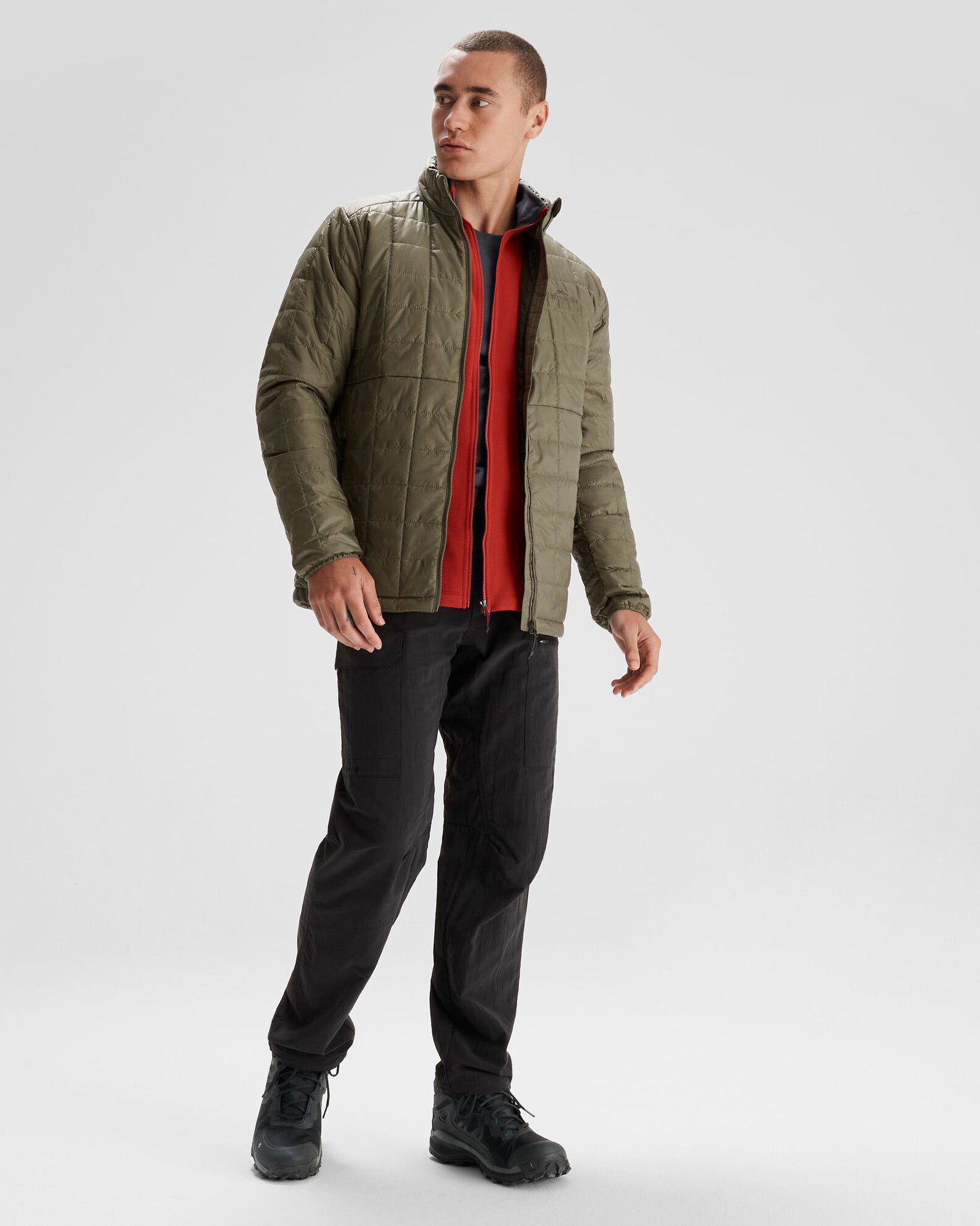 Men's Heli R Insulated Jacket - Waterproof Winter Coat for Hiking & Outdoor Activities | Beech Color