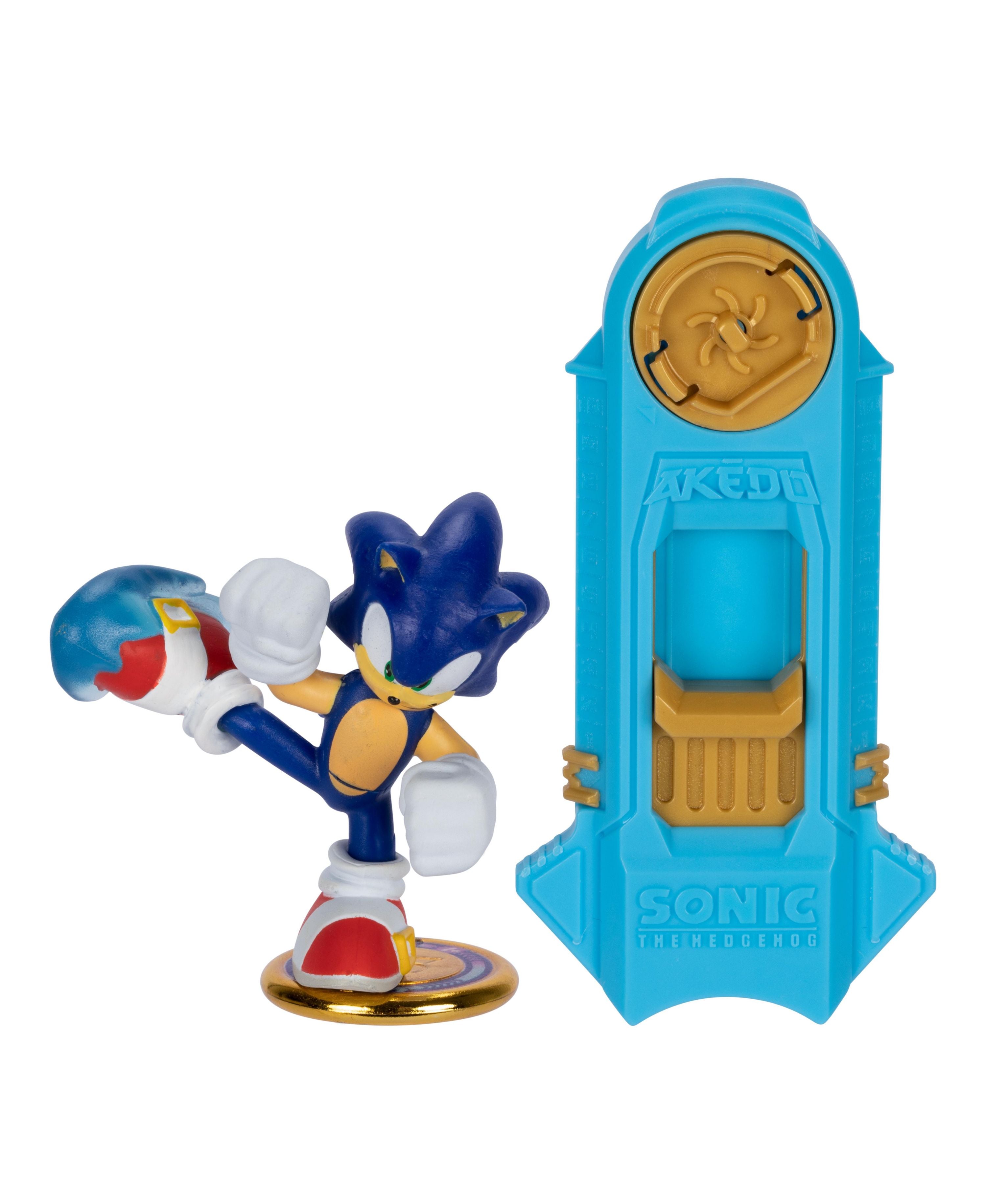 Akedo Sonic the Hedgehog vs Knuckles S1 Battle Pack - Action Figure Toy Set for Kids, Collectible Fighting Game Characters - Perfect for Playtime, Gifts & Display