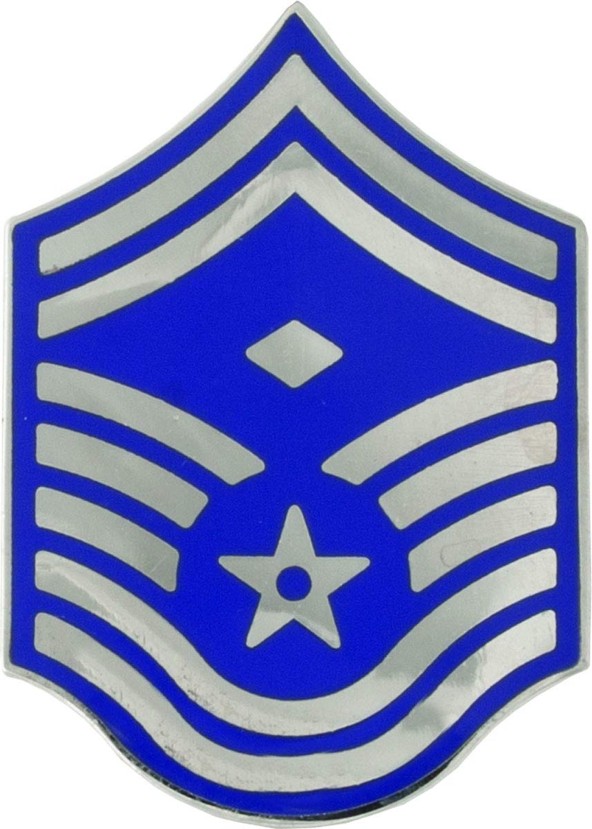 US Air Force No Shine Rank Insignia - Matte Finish Military Badge for Uniforms | Perfect for Dress Blues & Formal Occasions