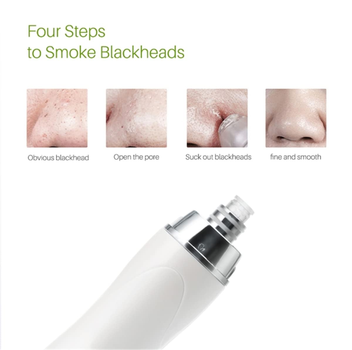 Professional Diamond Microdermabrasion Pen - Vacuum Skin Exfoliation Device for Blackhead Removal & Facial Rejuvenation | At-Home Spa Treatment for Smooth Skin | Perfect for Acne Care, Anti-Aging & Glowing Complexion