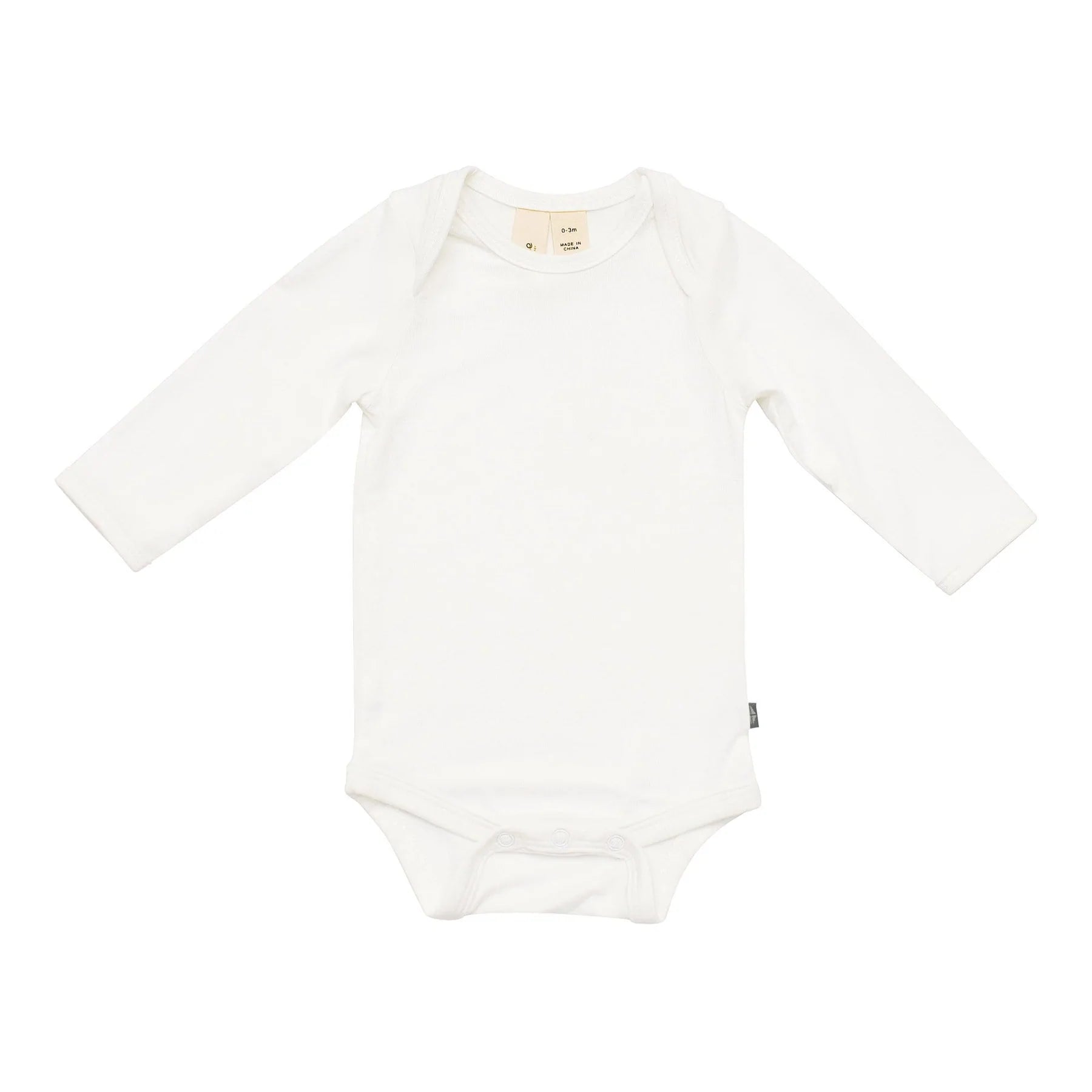 Kyte Baby Cloud Long Sleeve Bodysuit - Soft Organic Cotton Baby Onesie for Newborns & Infants - Perfect for Playtime, Sleepwear & Everyday Comfort
