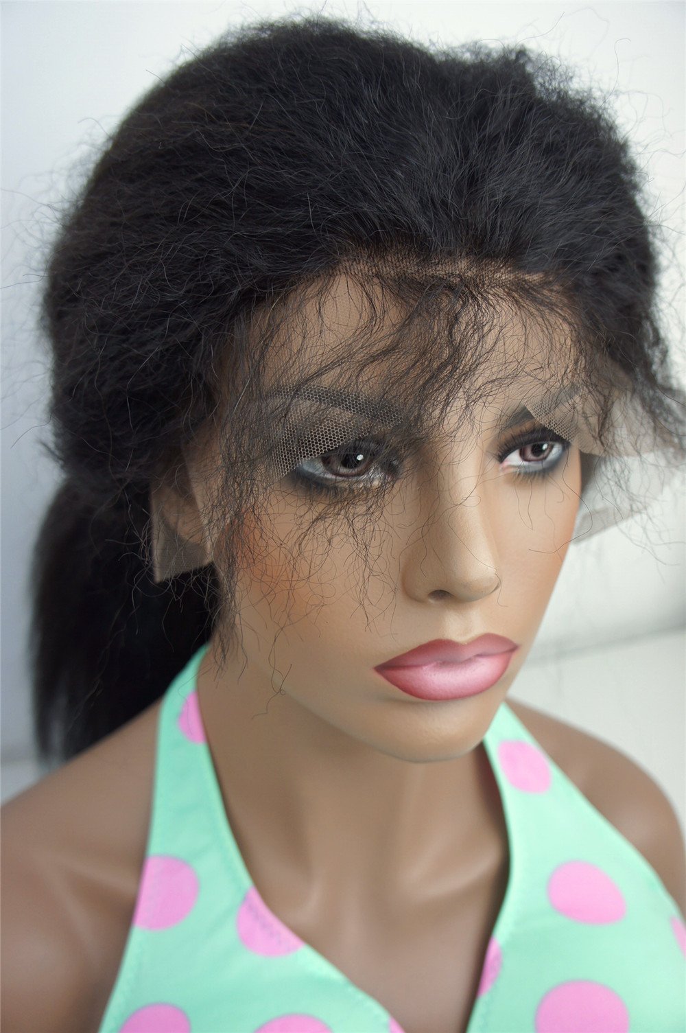 360 Lace Front Human Hair Wigs for Black Women - Brazilian Virgin Hair 16