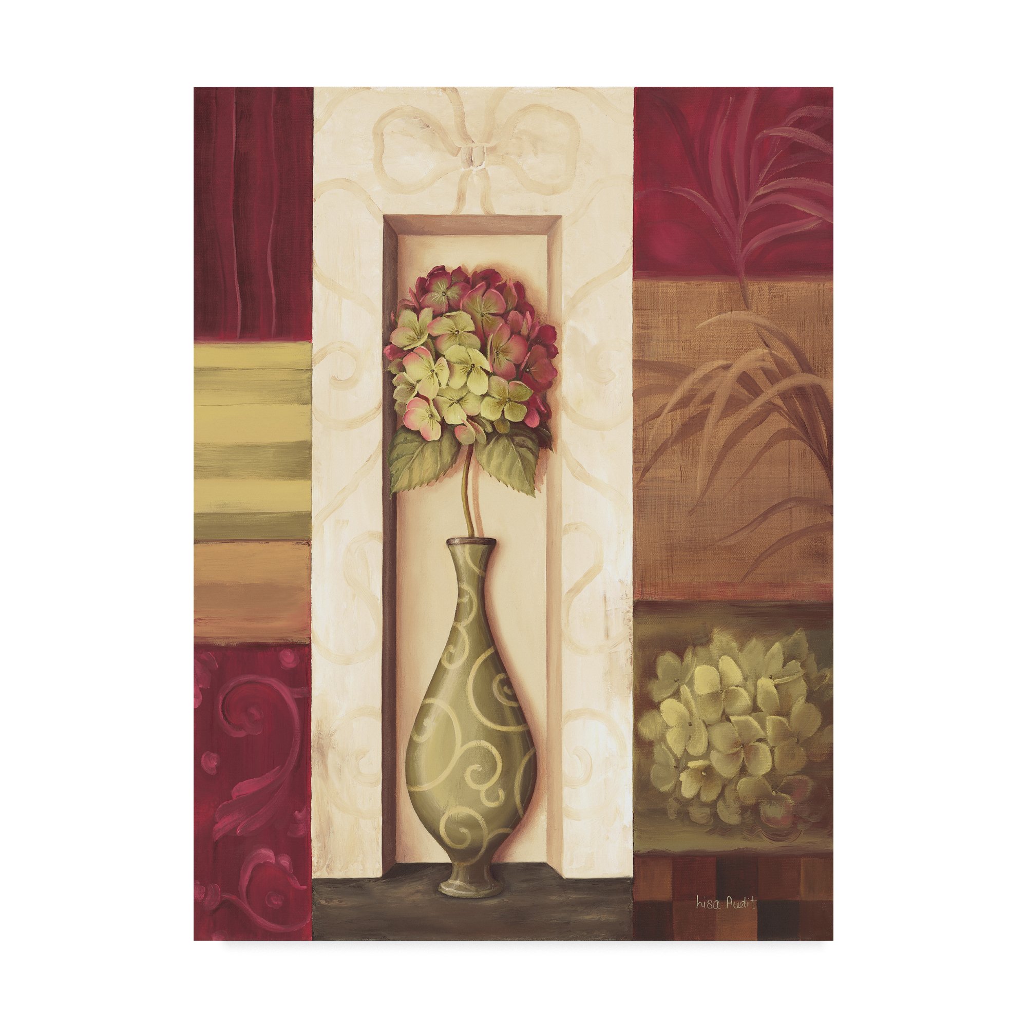 Lisa Audit Vase 1 - 35x47 Inch Large Wall Art Canvas Print - Perfect for Living Room, Bedroom & Office Decor