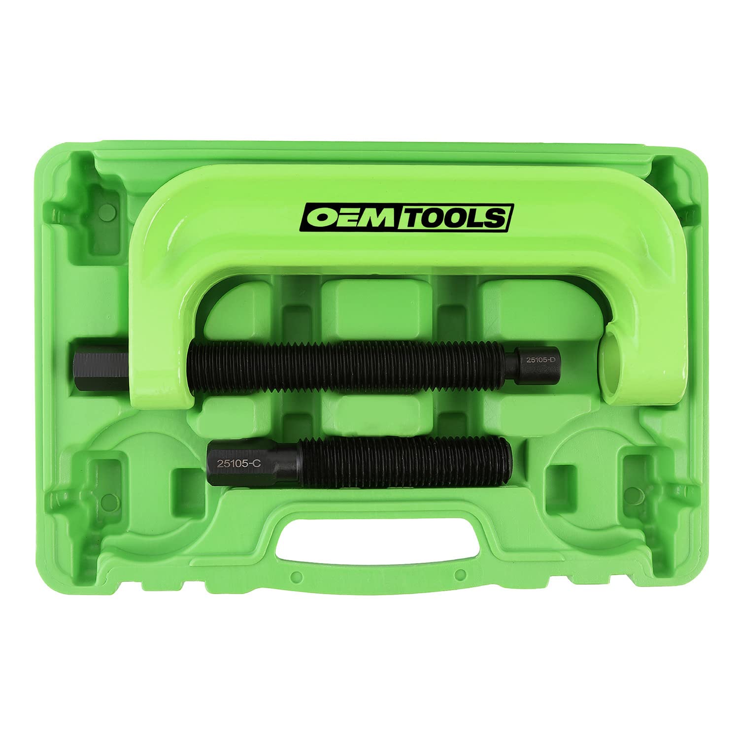 OEMTOOLS 25105 XL C-Frame Ball Joint Press Kit - Heavy Duty Ball Joint Removal Tool for Trucks & SUVs - Extended Reach for Large Adapters - Perfect for Auto Repair Shops & DIY Mechanics
