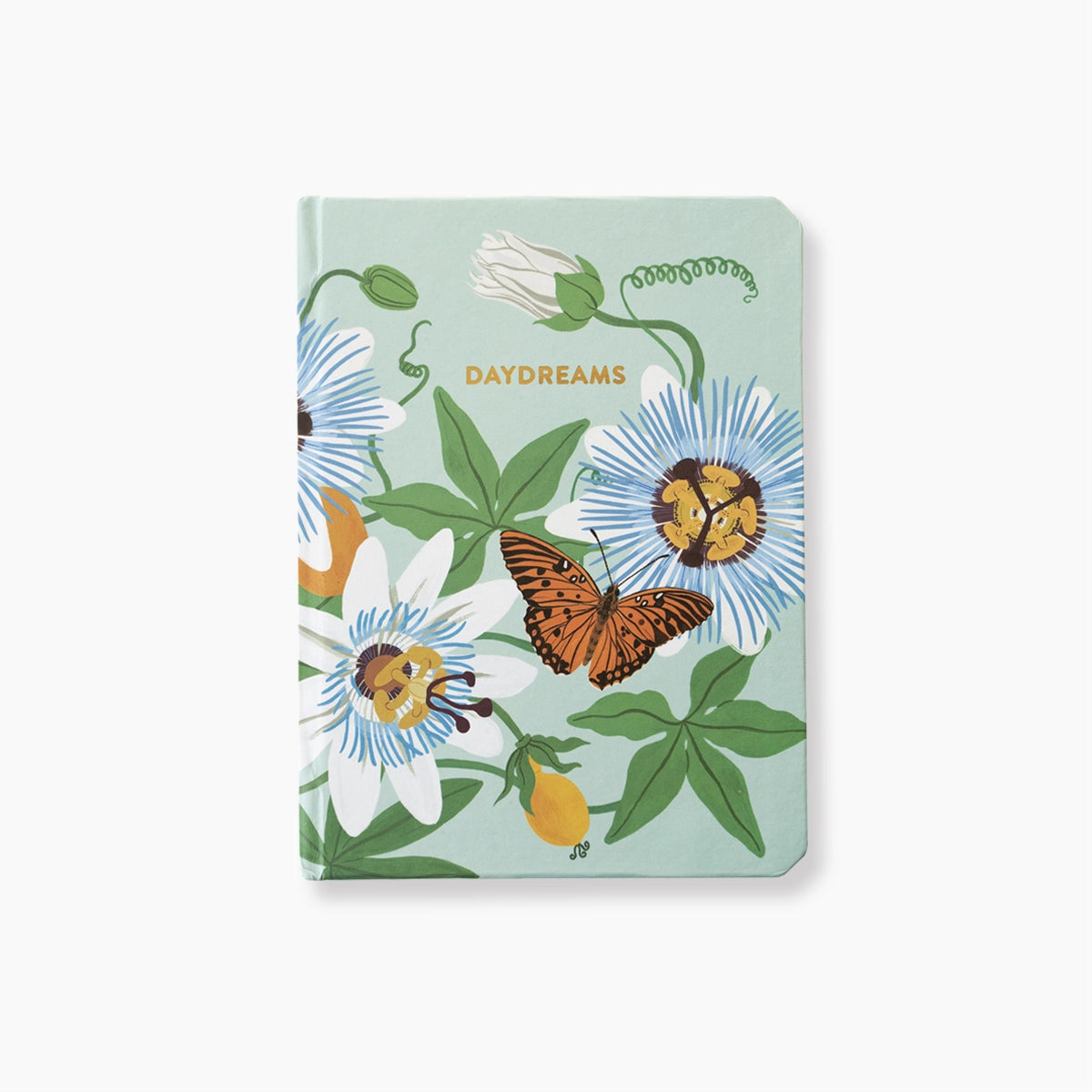 Botanica Paper Co. Hardcover Notebook - Passion Flower Daydreams Design | Premium Lined Journal for Writing, Sketching & Note Taking | Perfect Gift for Students, Artists & Professionals